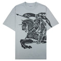 Burberry Ekd Cotton T-shirt Winter Blue