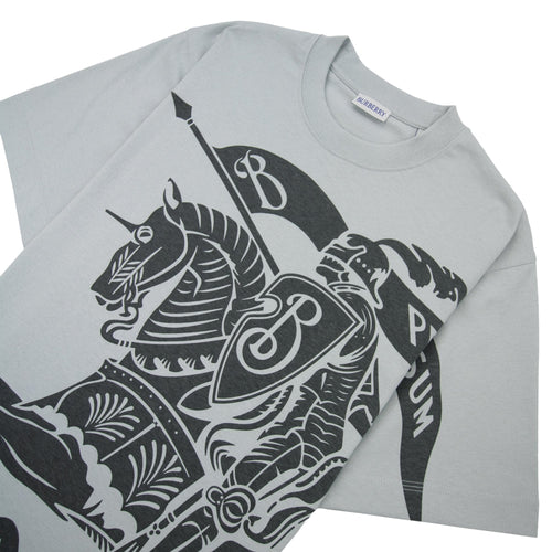 Burberry Ekd Cotton T-shirt Winter Blue