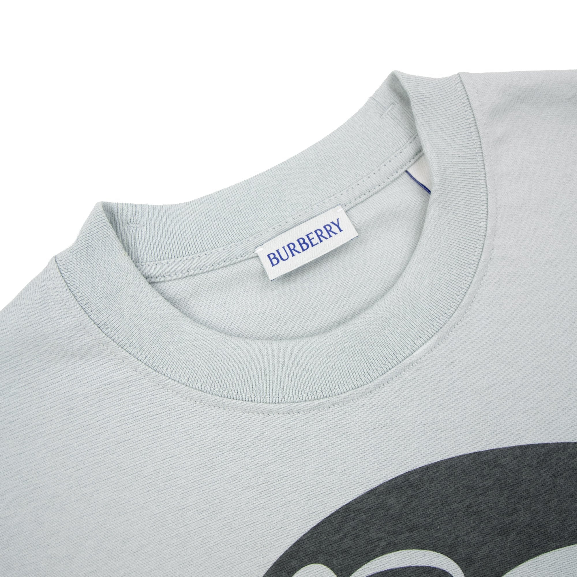 Burberry Ekd Cotton T-shirt Winter Blue