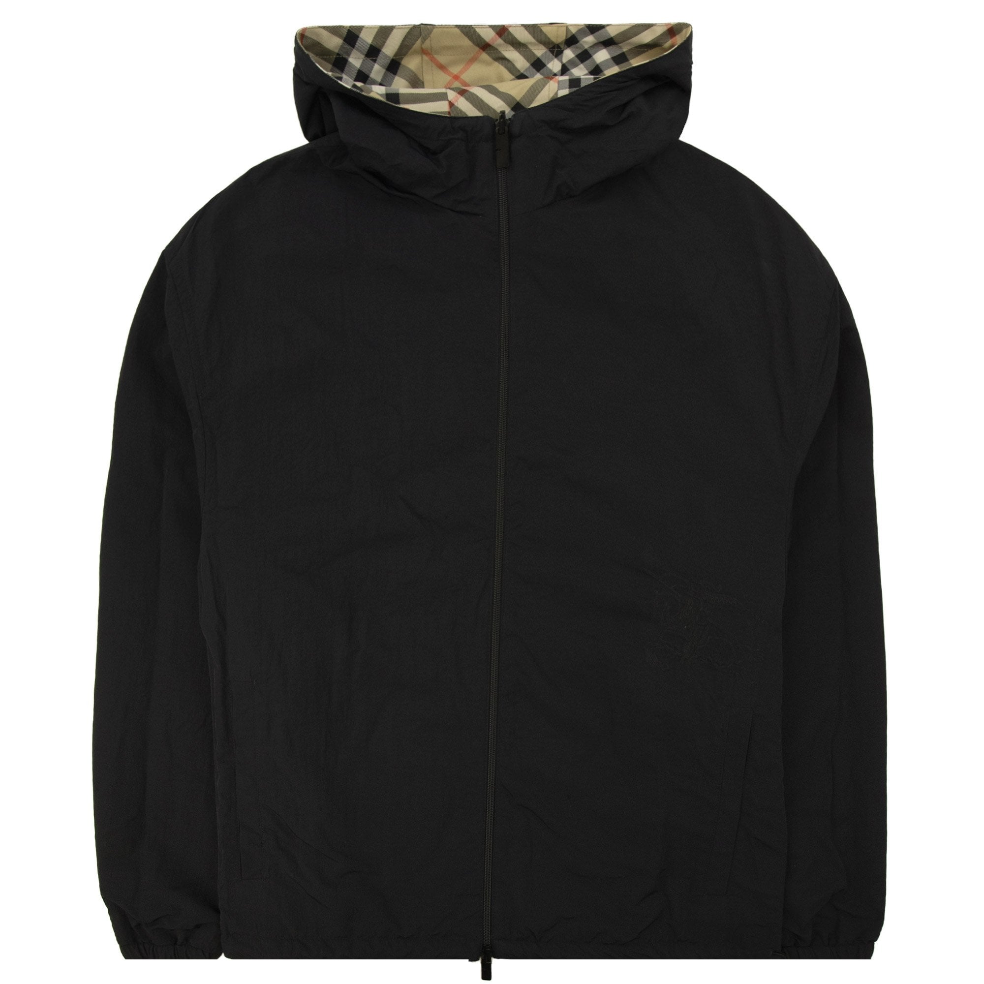 Burberry Reversible Check Twill Jacket Sand Ip Check