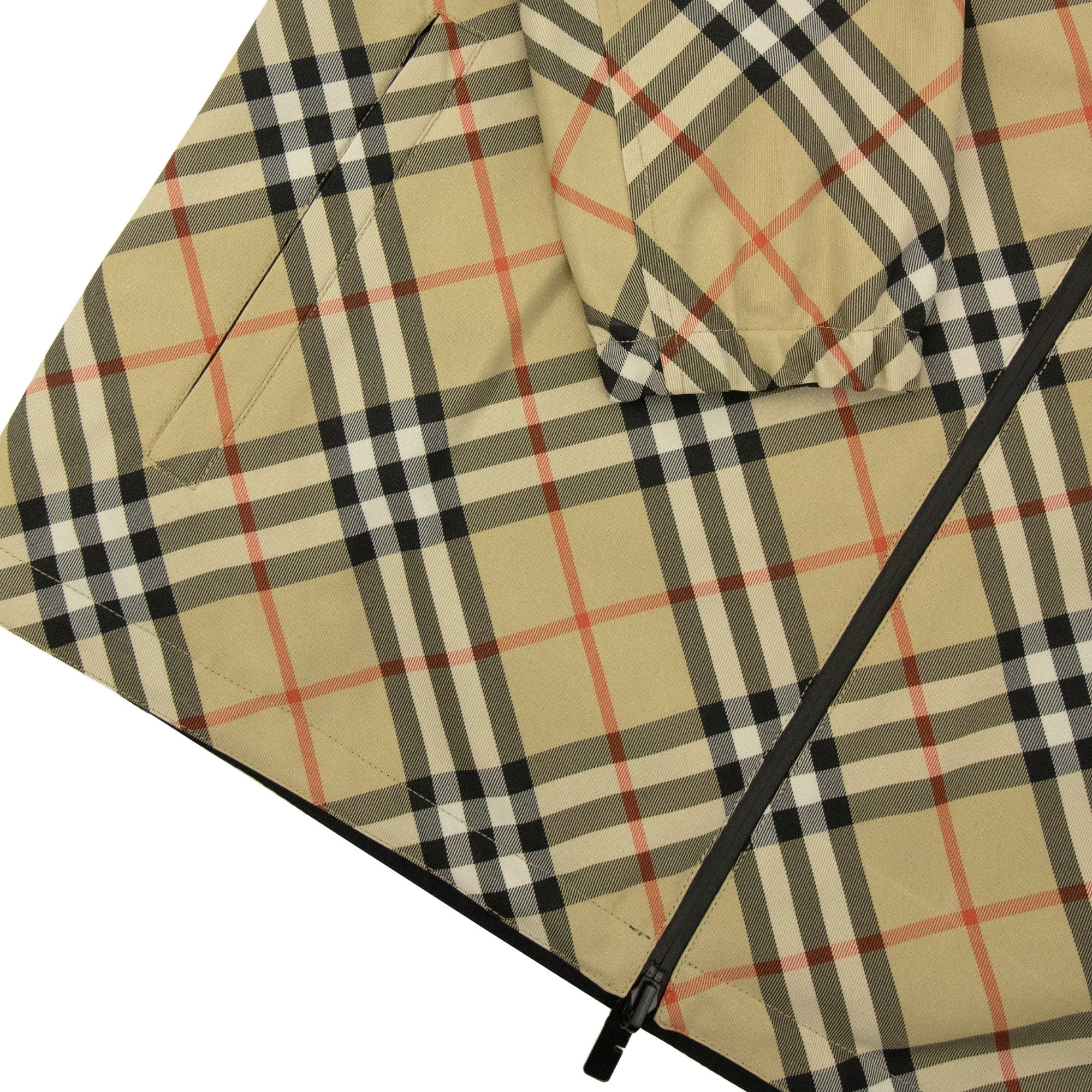 Burberry Reversible Check Twill Jacket Sand Ip Check