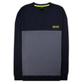 Hugo Boss Logo Print Tracksuit Sweatshirt Navy 400 DS3