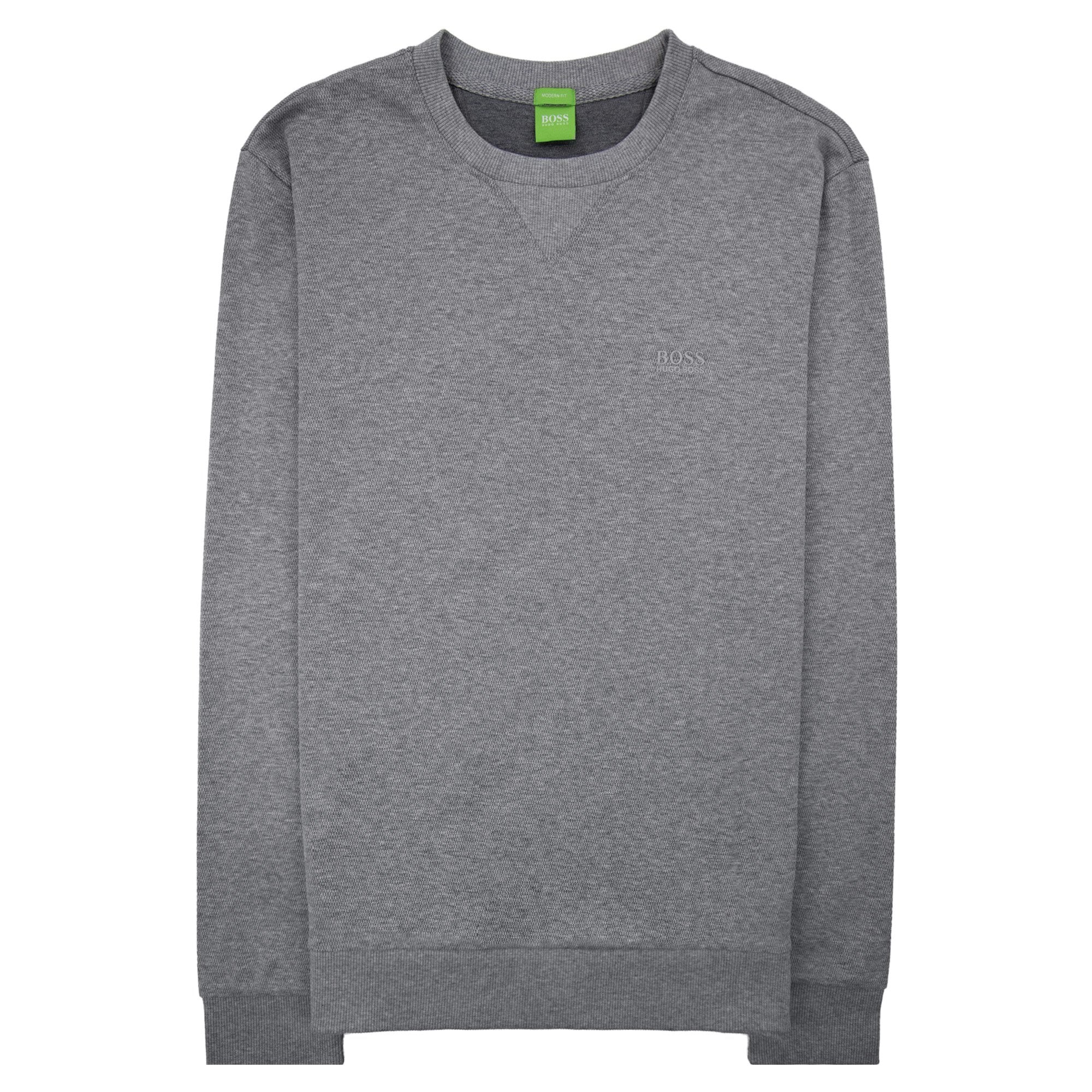 Hugo Boss C Salbo Logo Crewneck Sweatshirt Grey 059
