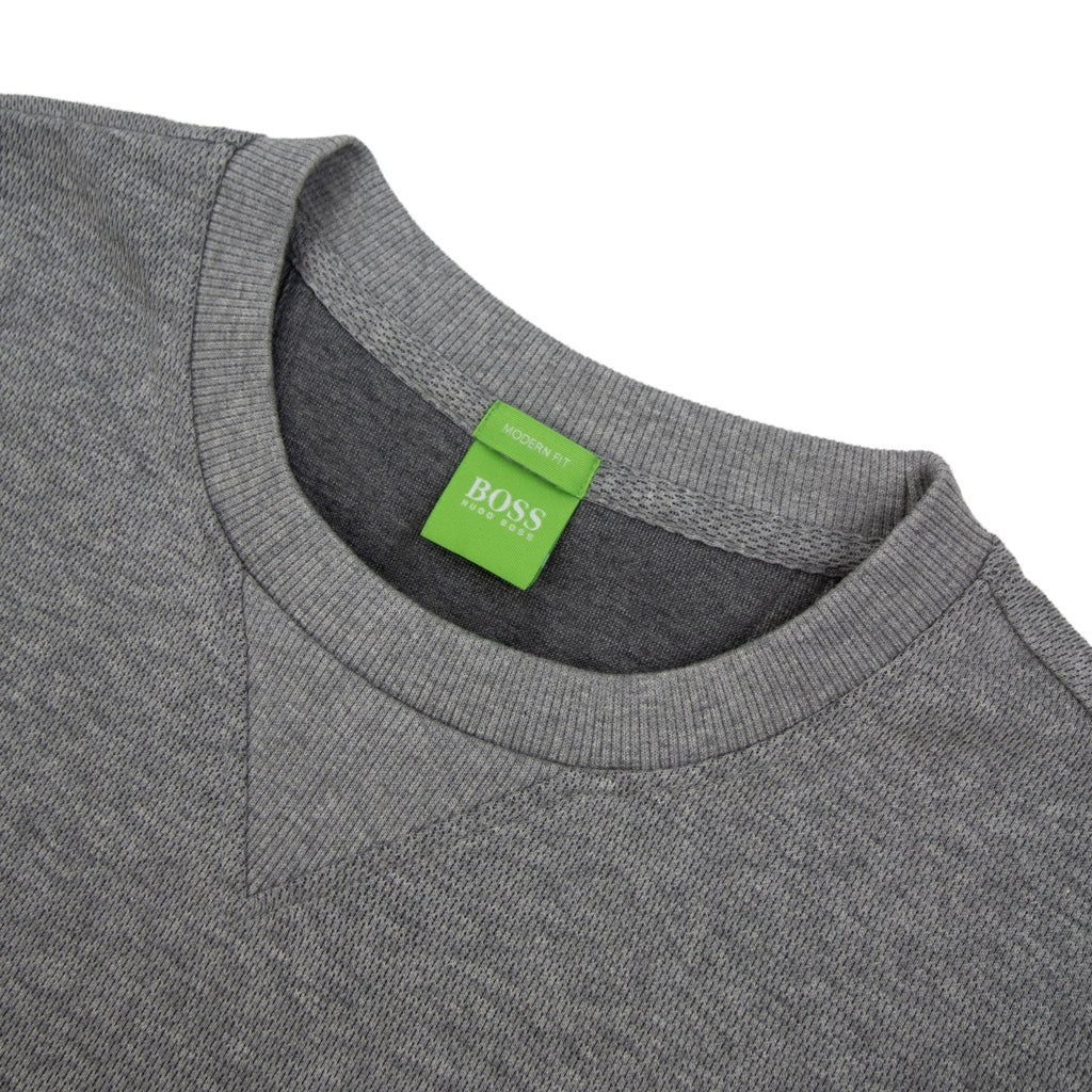 Hugo Boss C Salbo Logo Crewneck Sweatshirt Grey 059