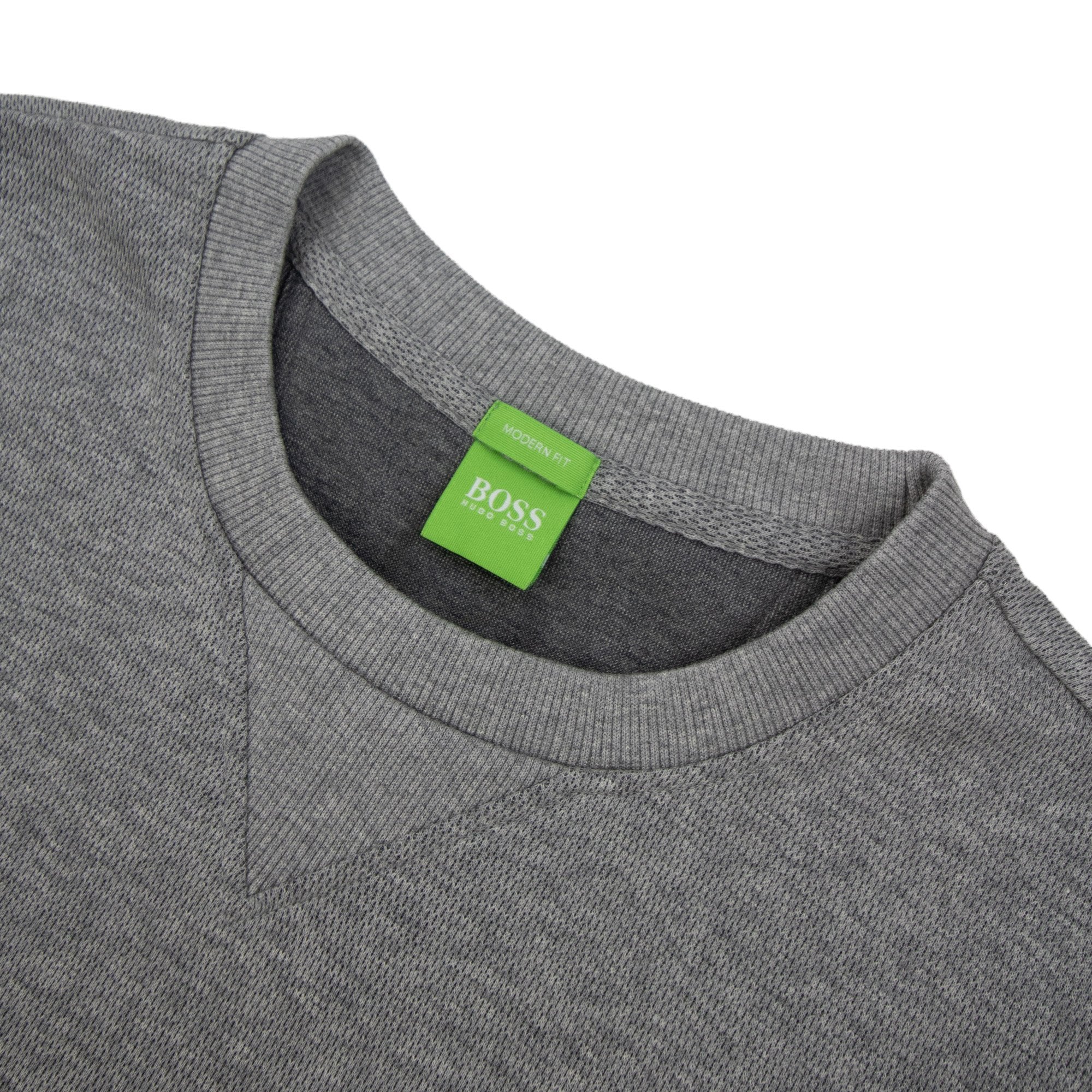 Hugo Boss C Salbo Logo Crewneck Sweatshirt Grey 059