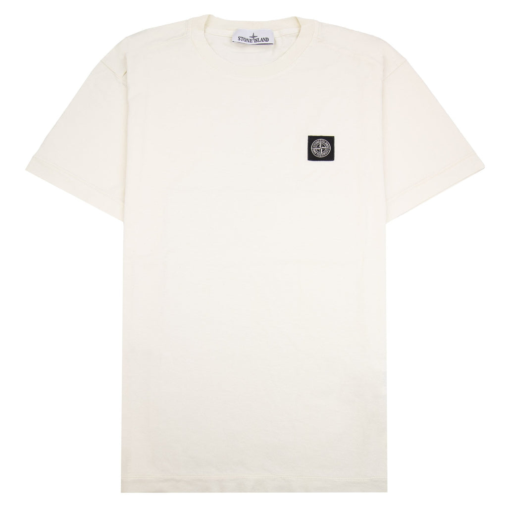 Stone Island Small Logo Patch Ivory V0093