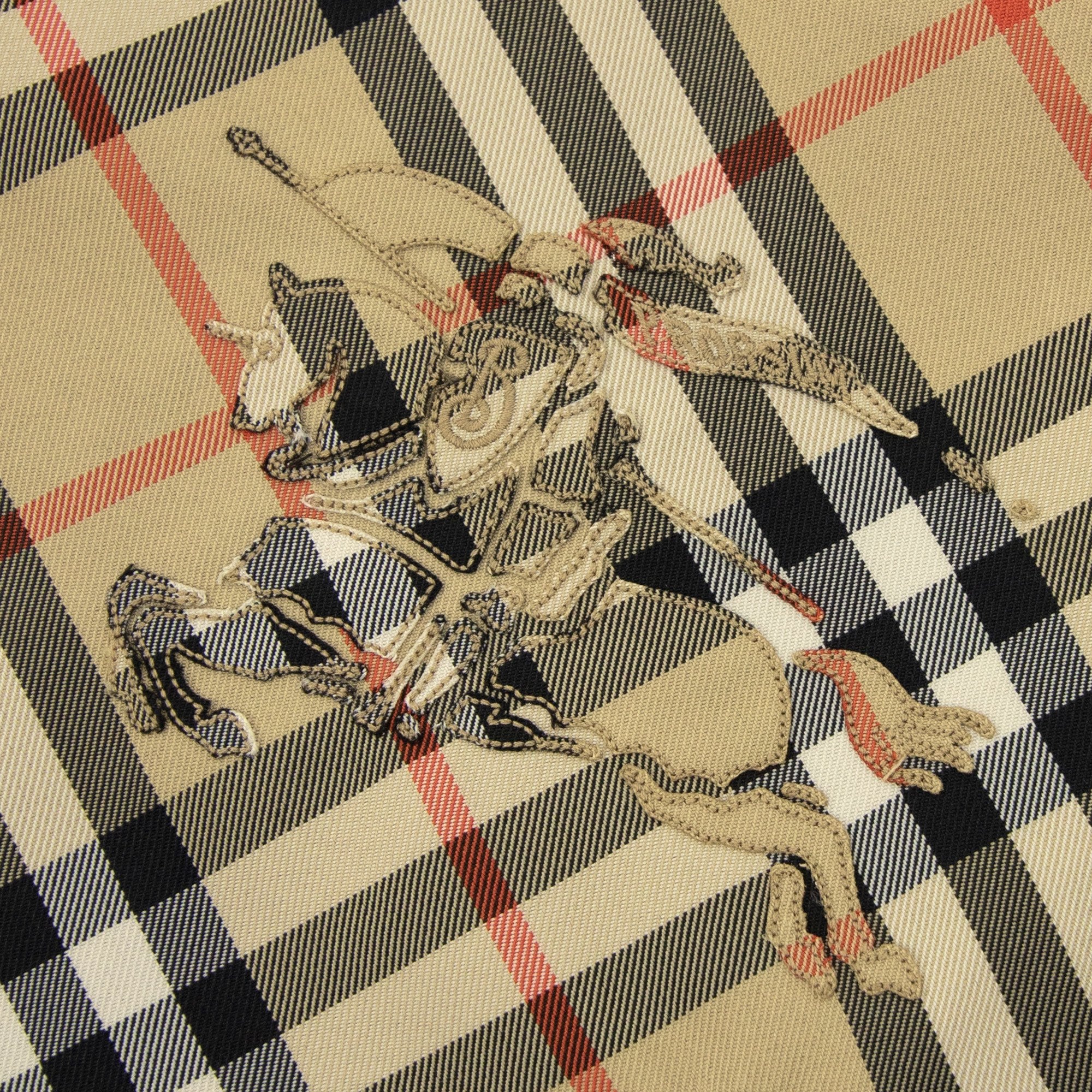 Burberry Reversible Check Twill Jacket Sand Ip Check