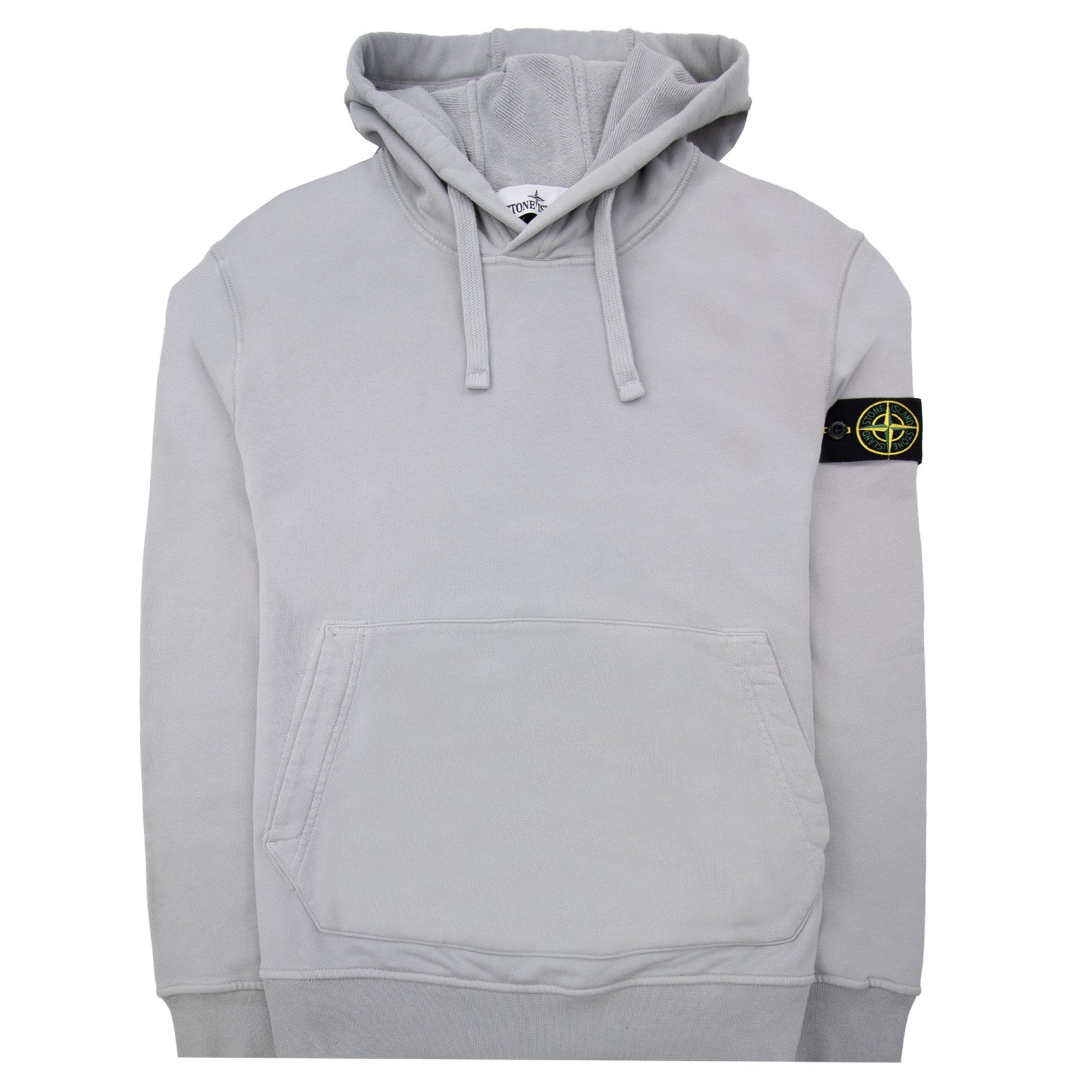 Stone Island 64151 Hooded Sweatshirt Pearl Grey V0061