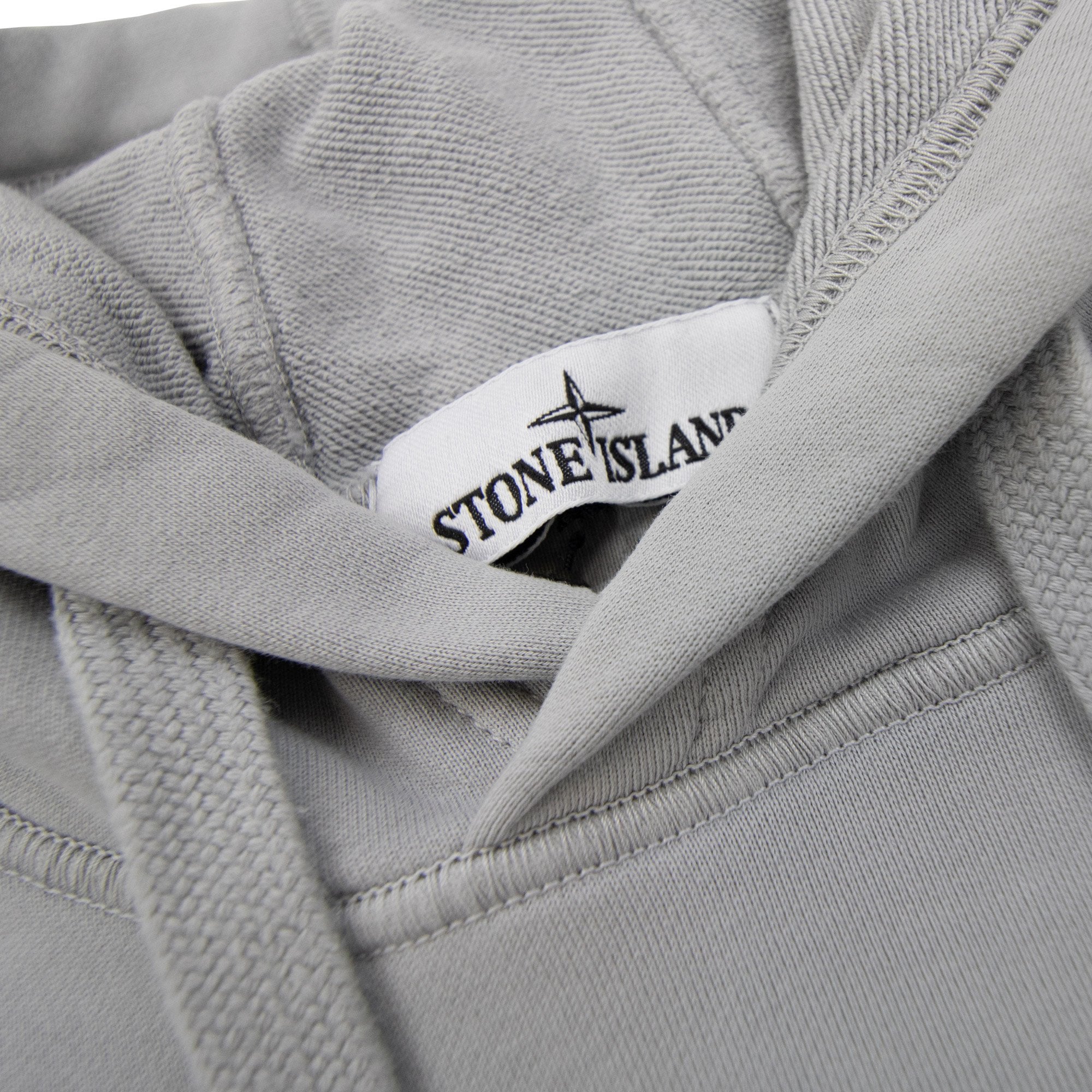 Stone Island 64151 Hooded Sweatshirt Pearl Grey V0061
