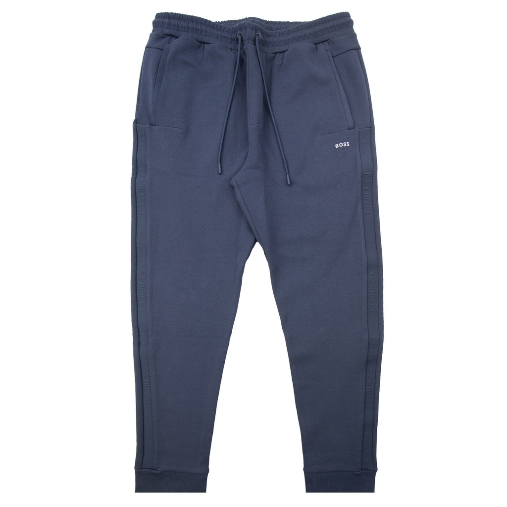 Hugo Boss Hadiko 1 Tonal Logo Tape Jogging Pants Navy 410