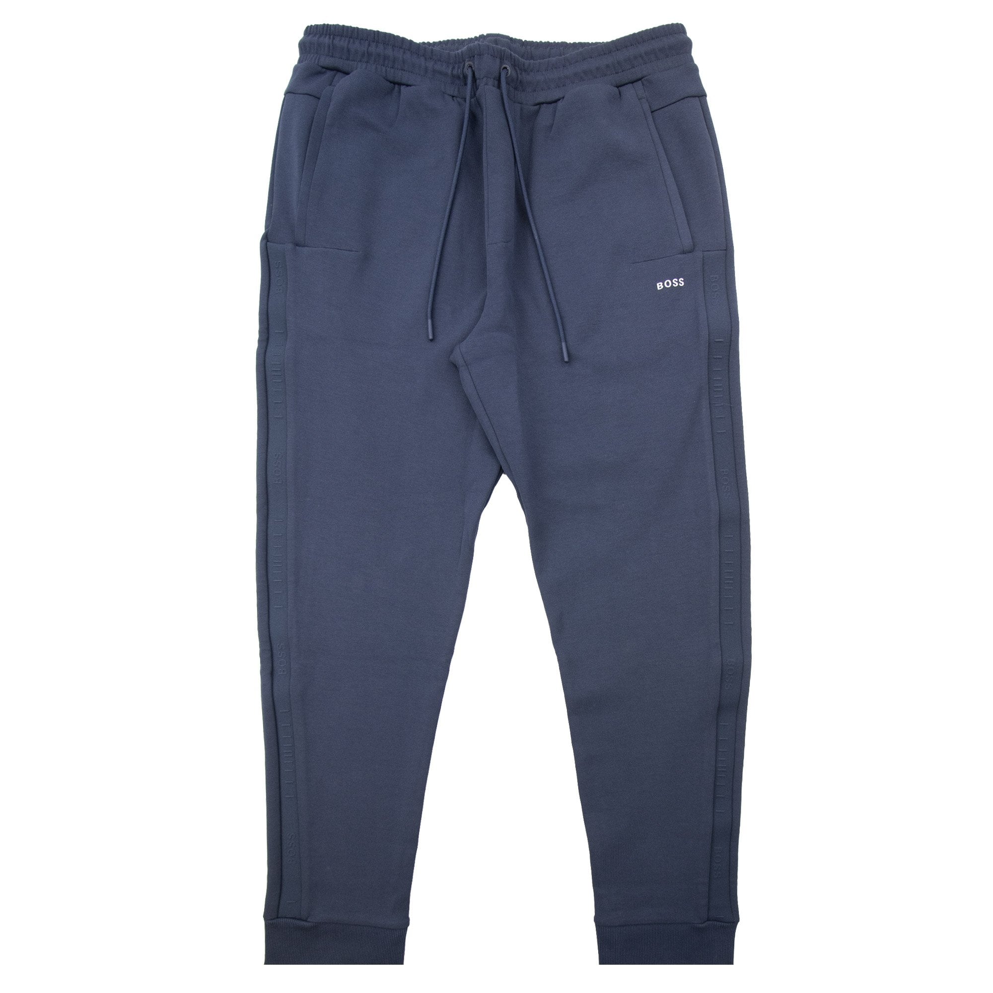 Hugo Boss Hadiko 1 Tonal Logo Tape Jogging Pants Navy 410