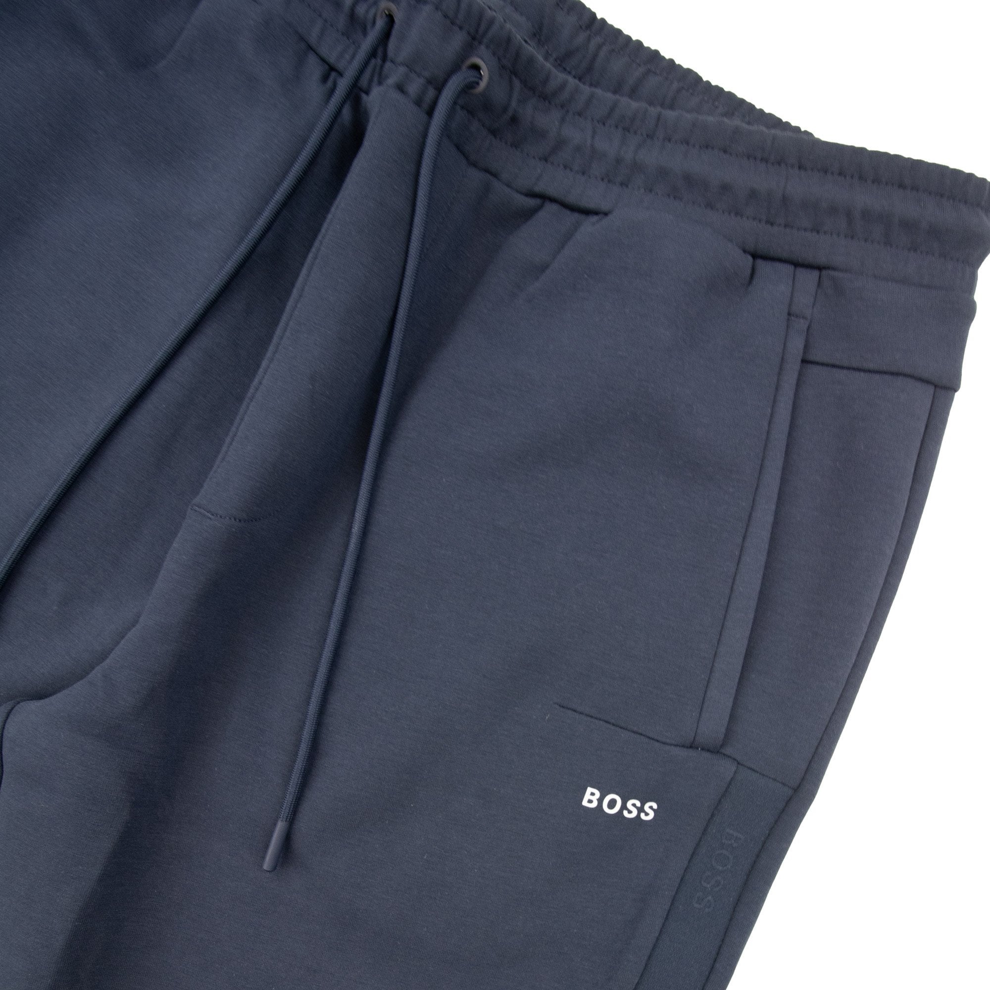 Hugo Boss Hadiko 1 Tonal Logo Tape Jogging Pants Navy 410