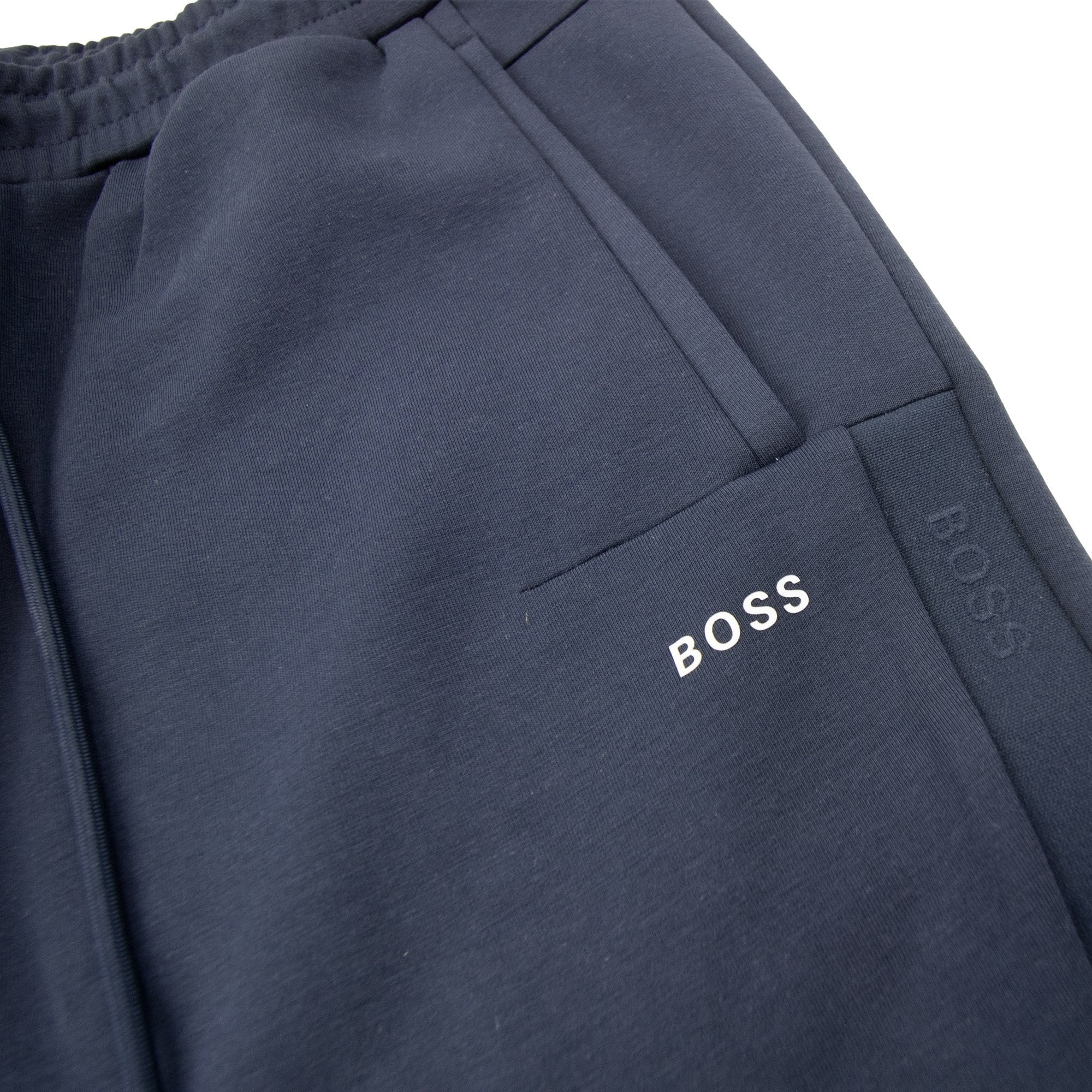 Hugo Boss Hadiko 1 Tonal Logo Tape Jogging Pants Navy 410