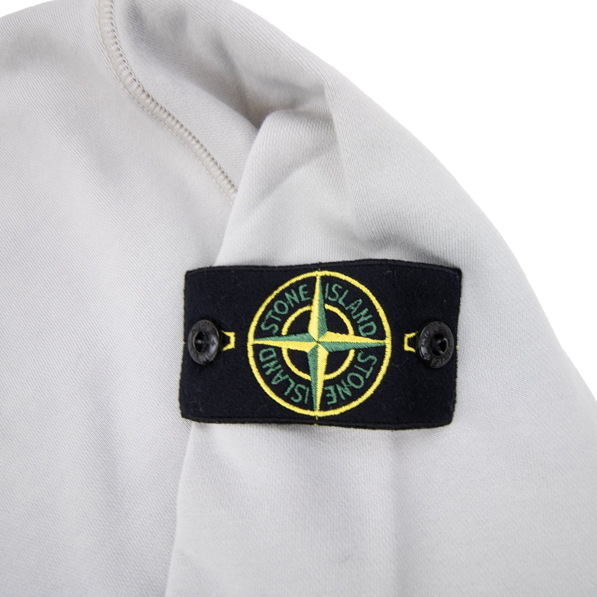 Stone Island 63051 Crewneck Sweatshirt Pearl Grey V0061