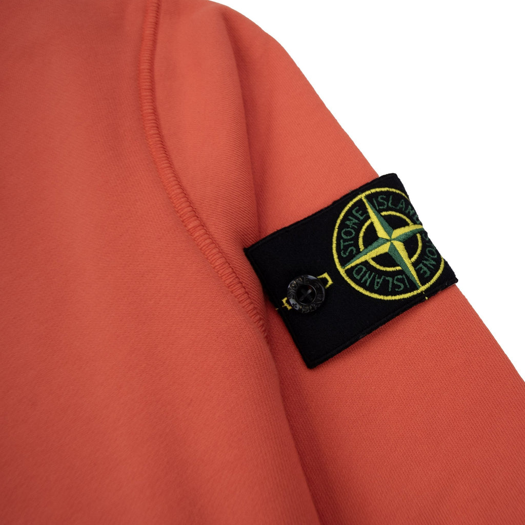 Stone Island 63051 Crewneck Sweatshirt Scarlet V008a
