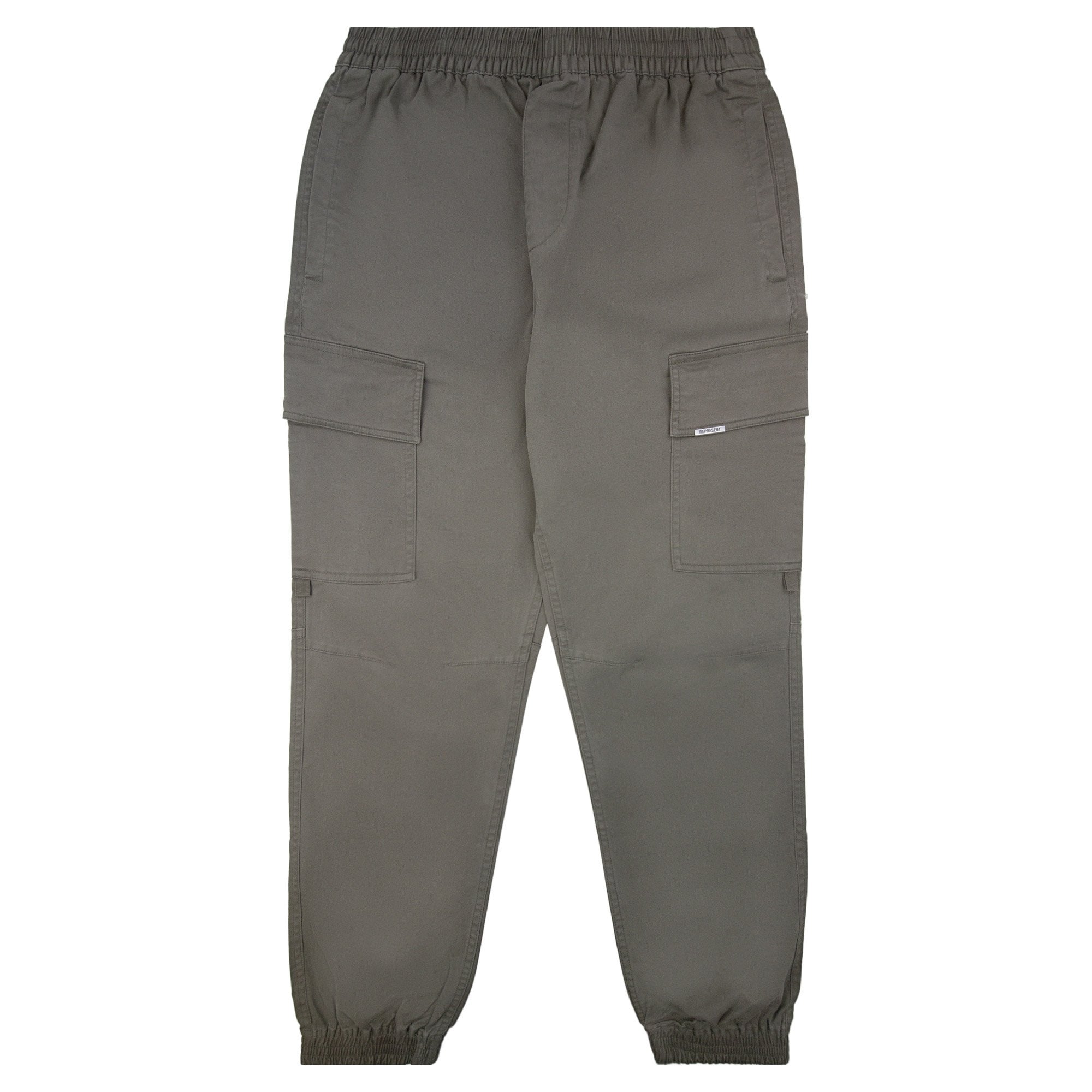 Represent Cuffed Cargo Pants Olive