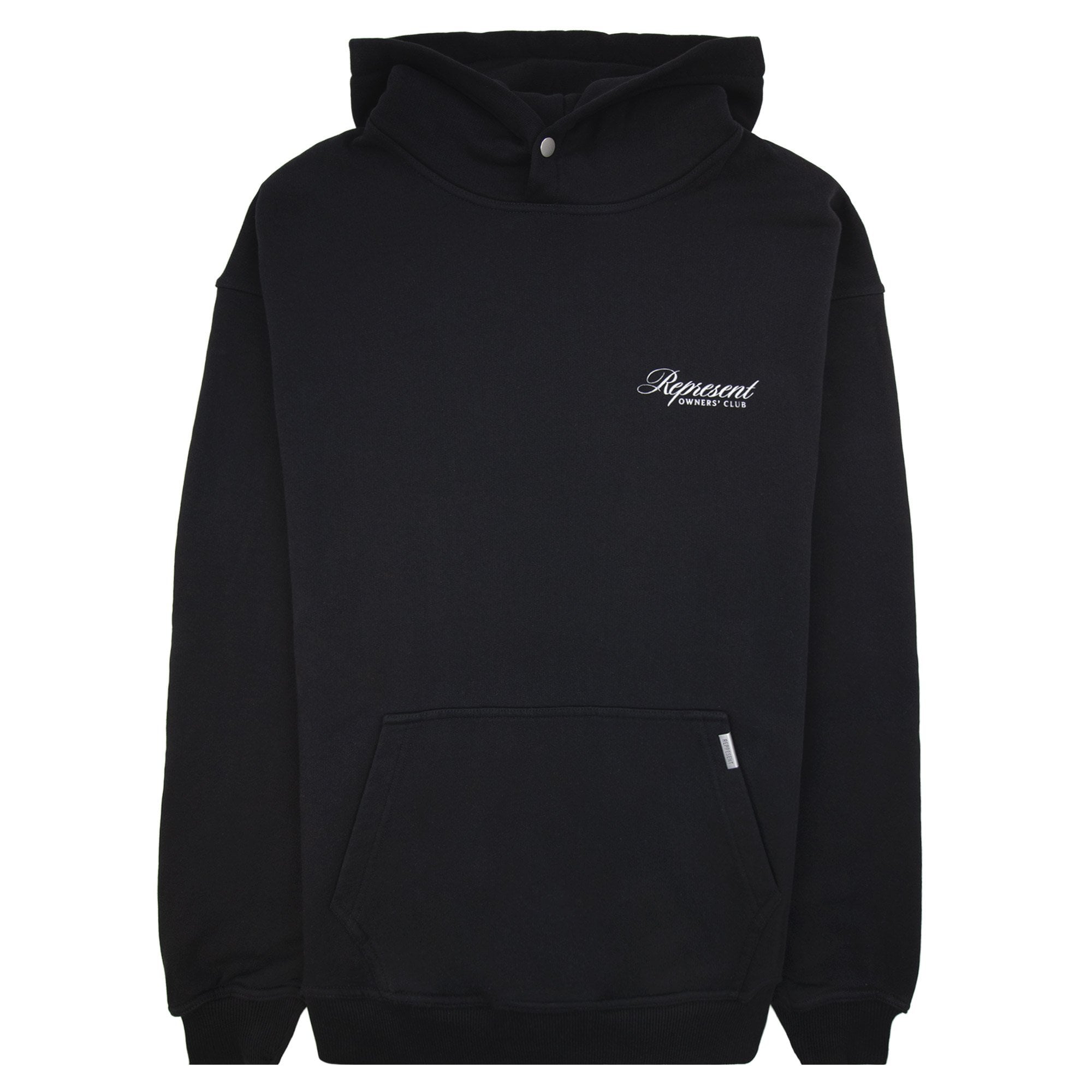 Represent Owners Club Script Hoodie Black