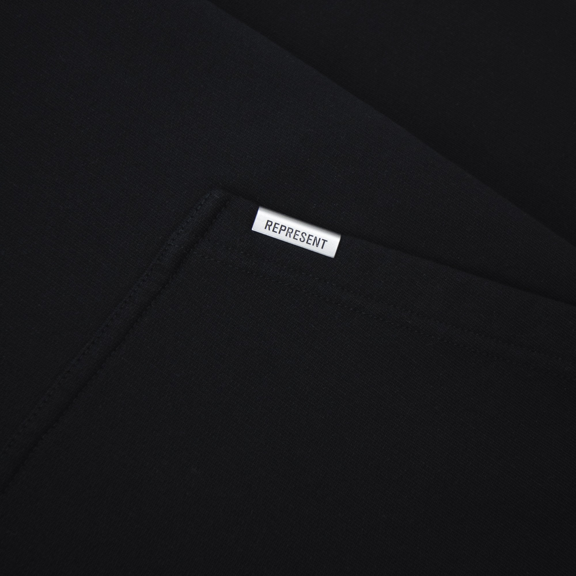 Represent Owners Club Script Hoodie Black