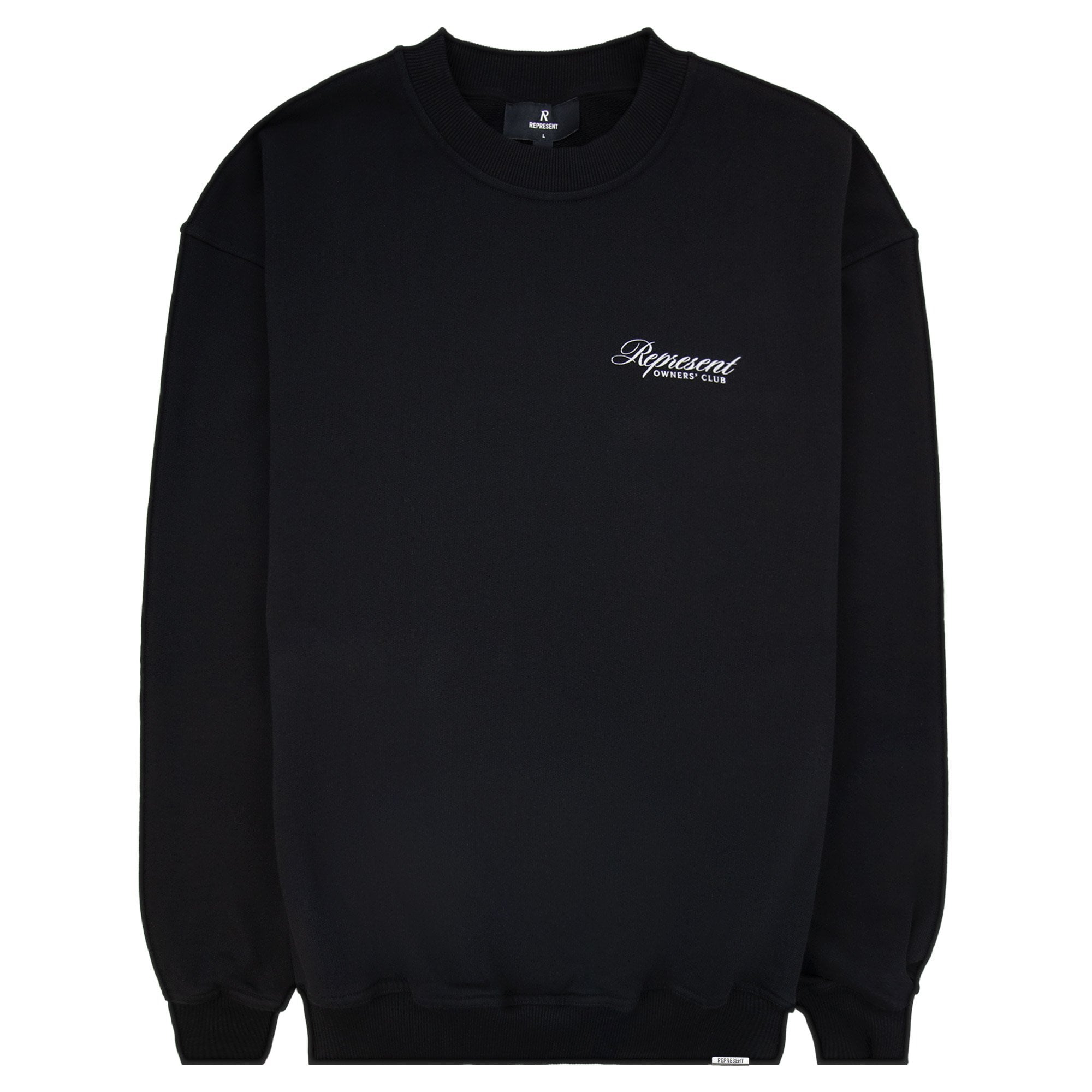 Represent Owners Club Script Sweater Black