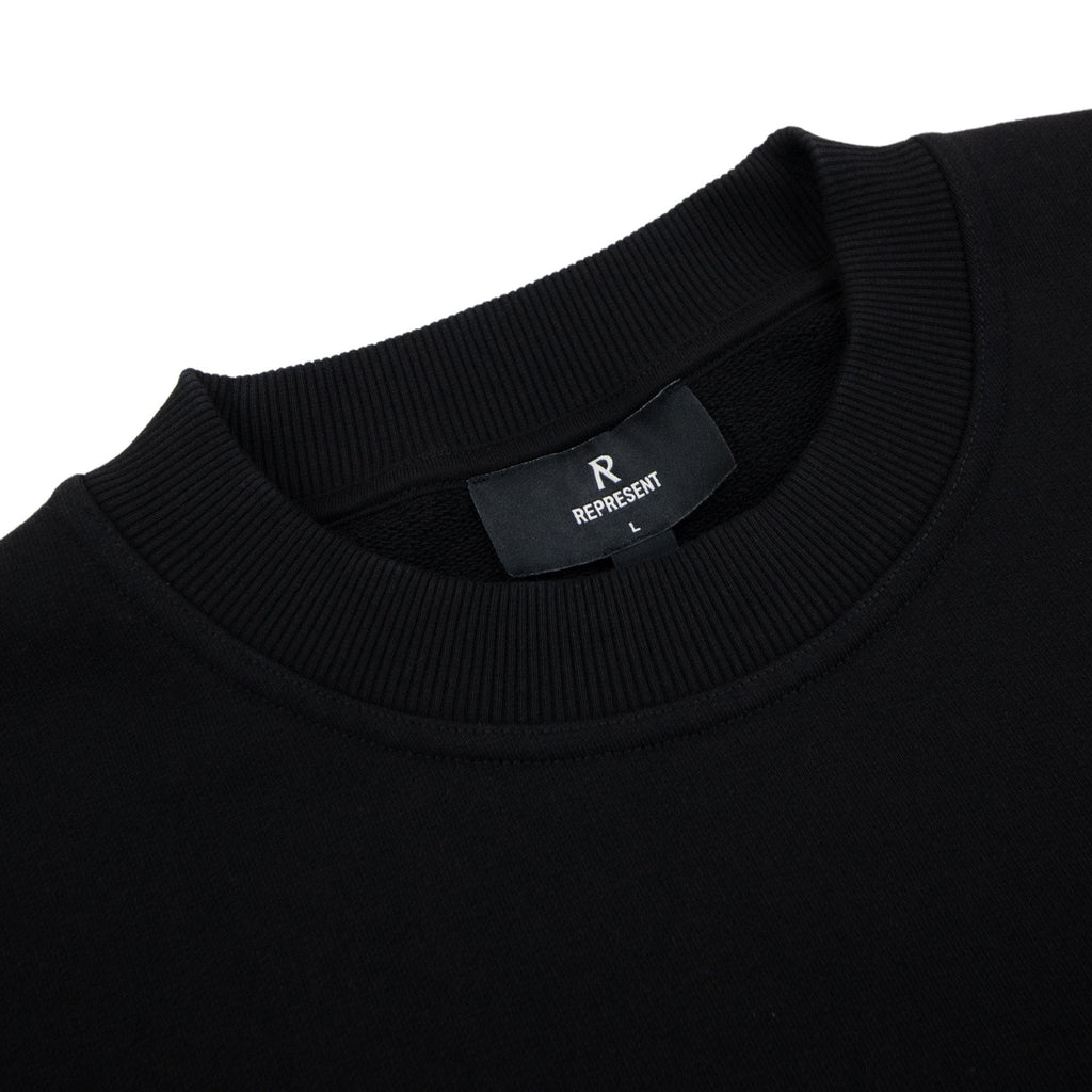 Represent Owners Club Script Sweater Black