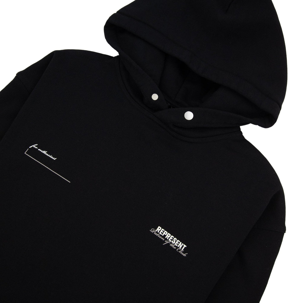 Represent Patron Of The Club Hoodie Black