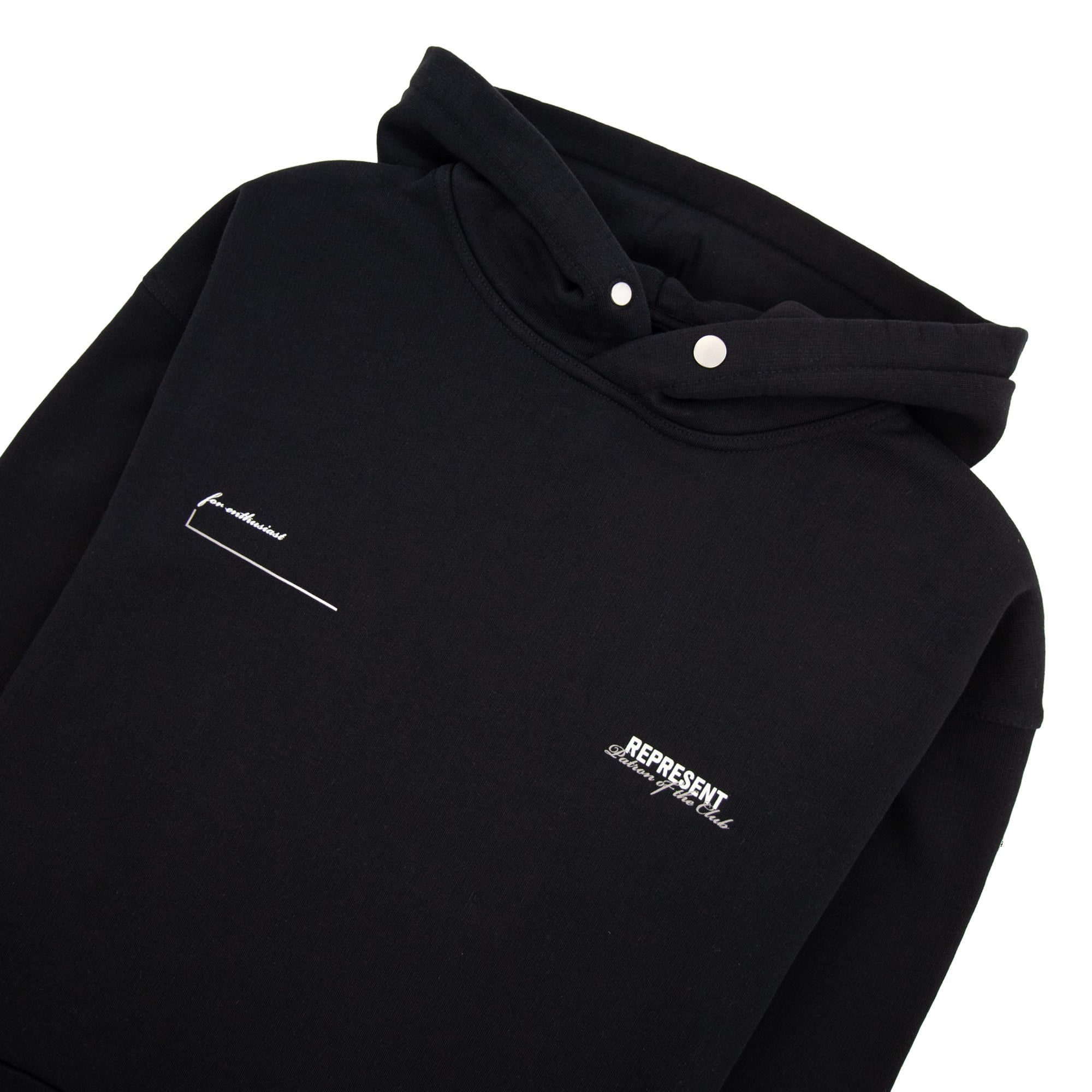 Represent Patron Of The Club Hoodie Black