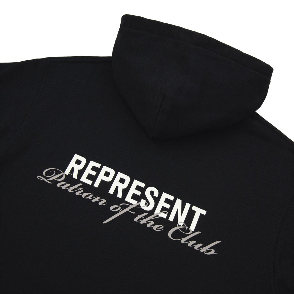 Represent Patron Of The Club Hoodie Black