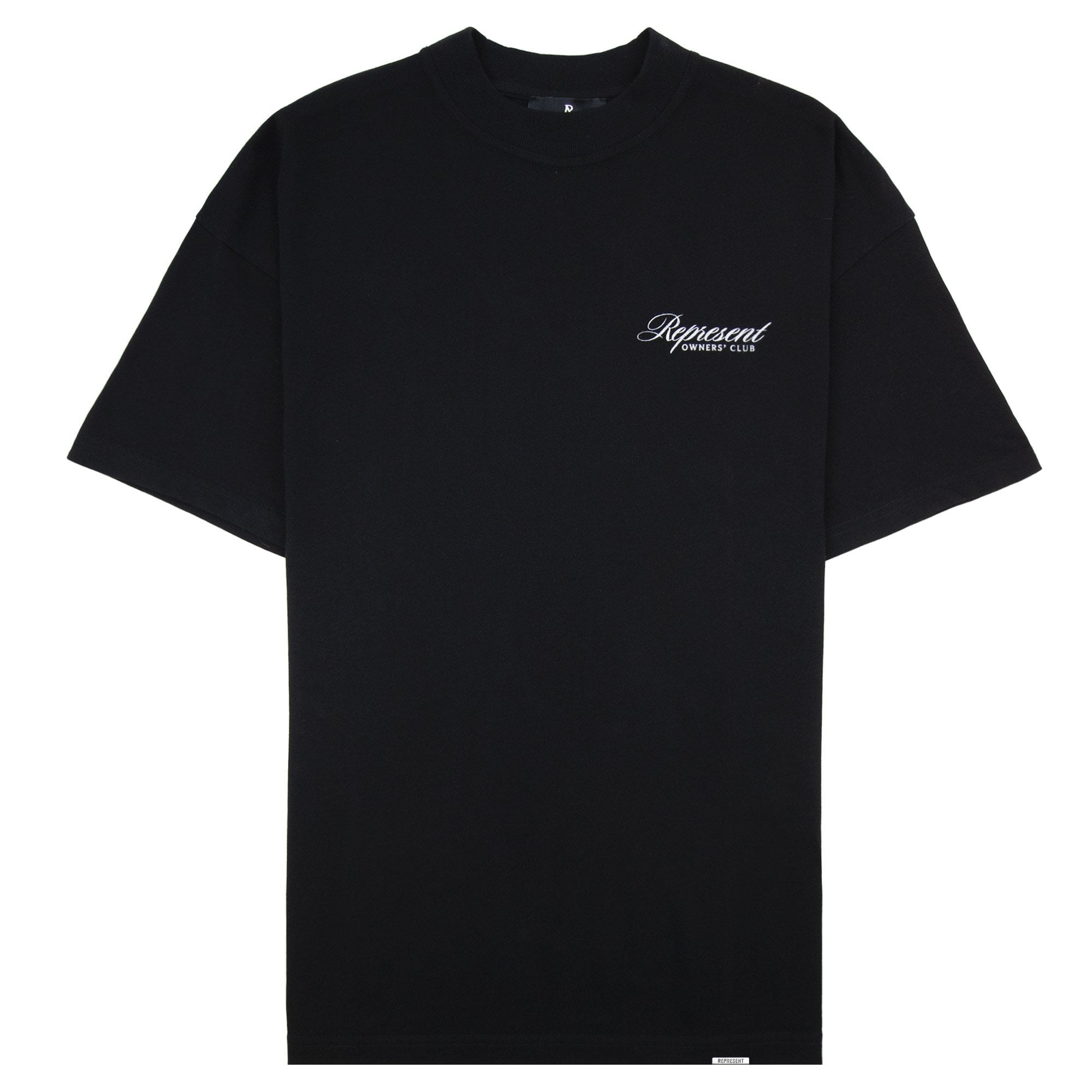 Represent Owners Club Script T Shirt Black
