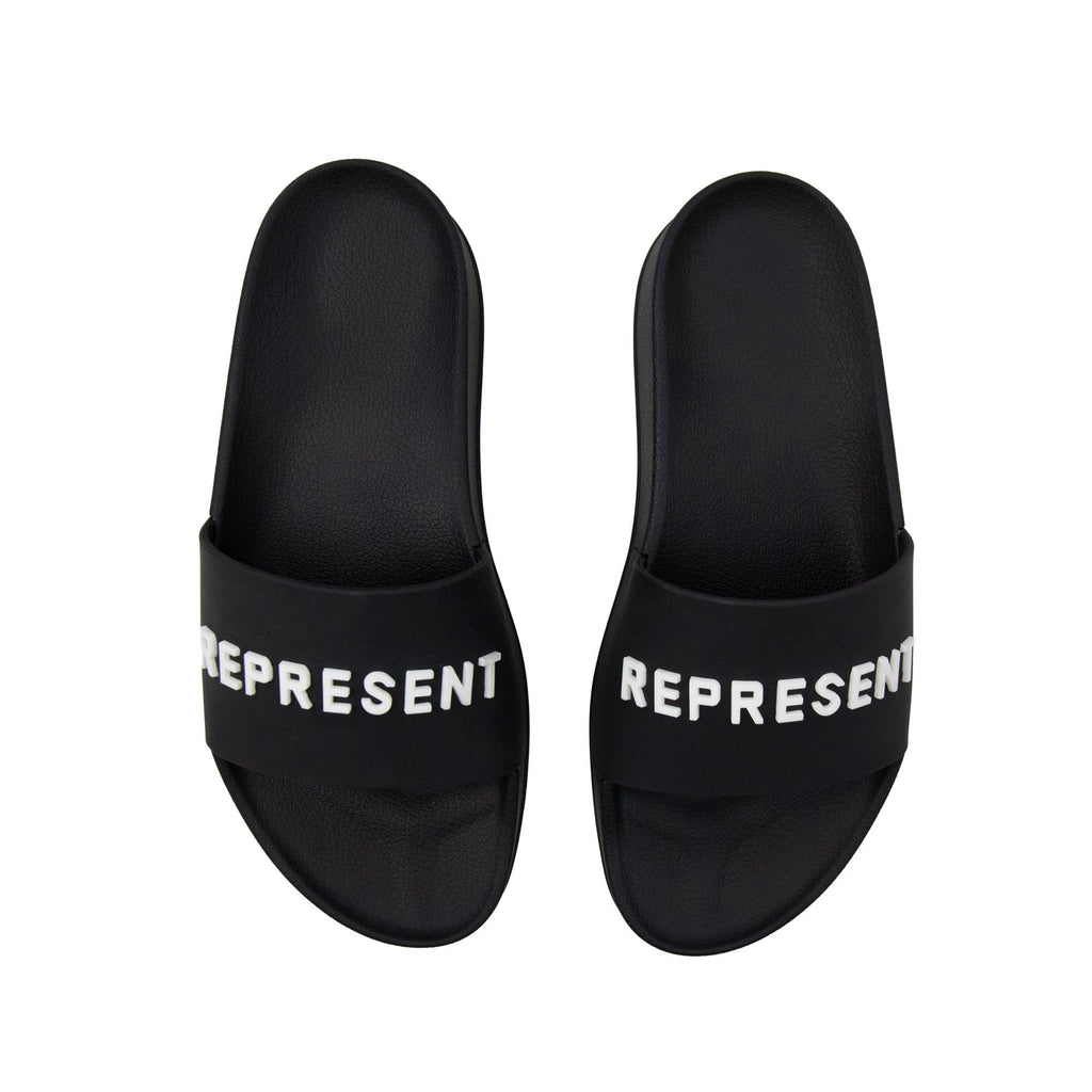 Represent Pool Slide Black