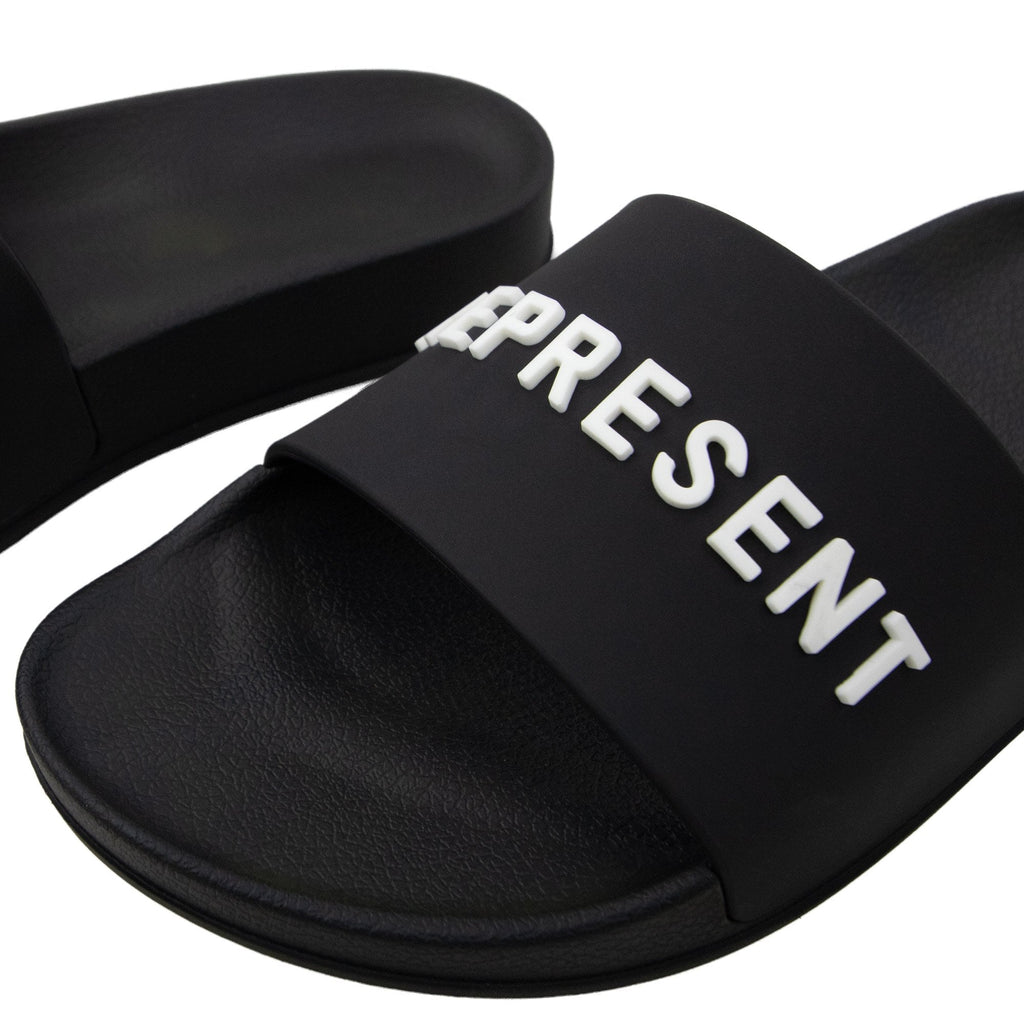Represent Pool Slide Black
