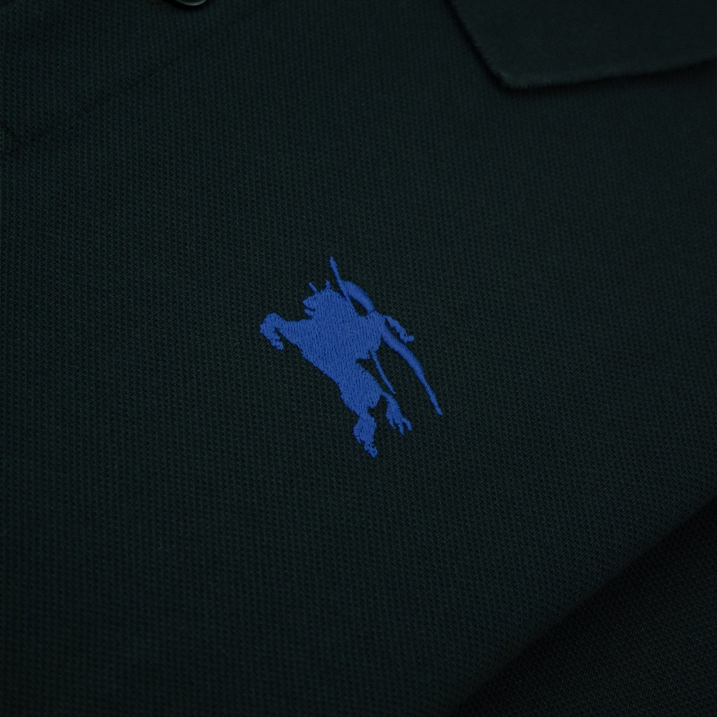 Burberry EKD Logo Cotton Polo Black