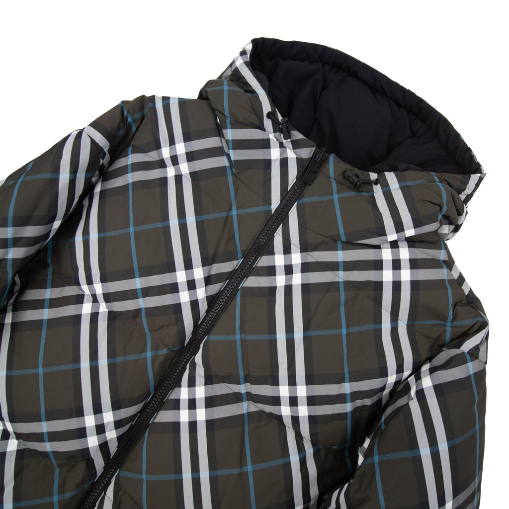 Burberry Reversible Check Down Puffer Jacket Snug Ip Check