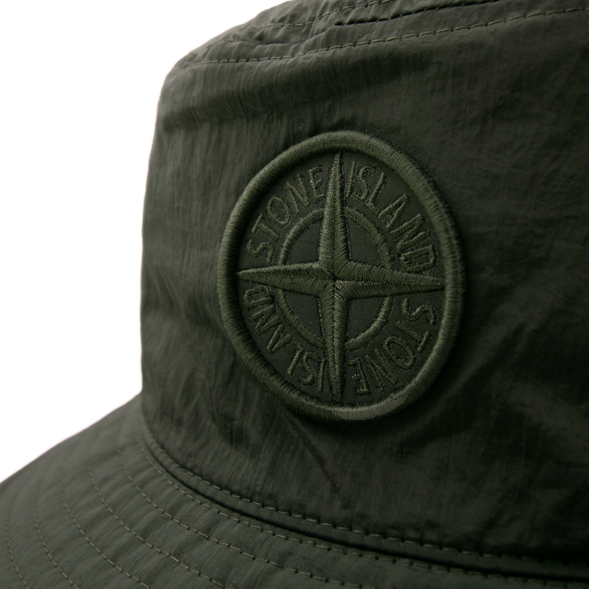 Stone Island 9100009 Nylon Metal Bucket Hat Khaki V0059