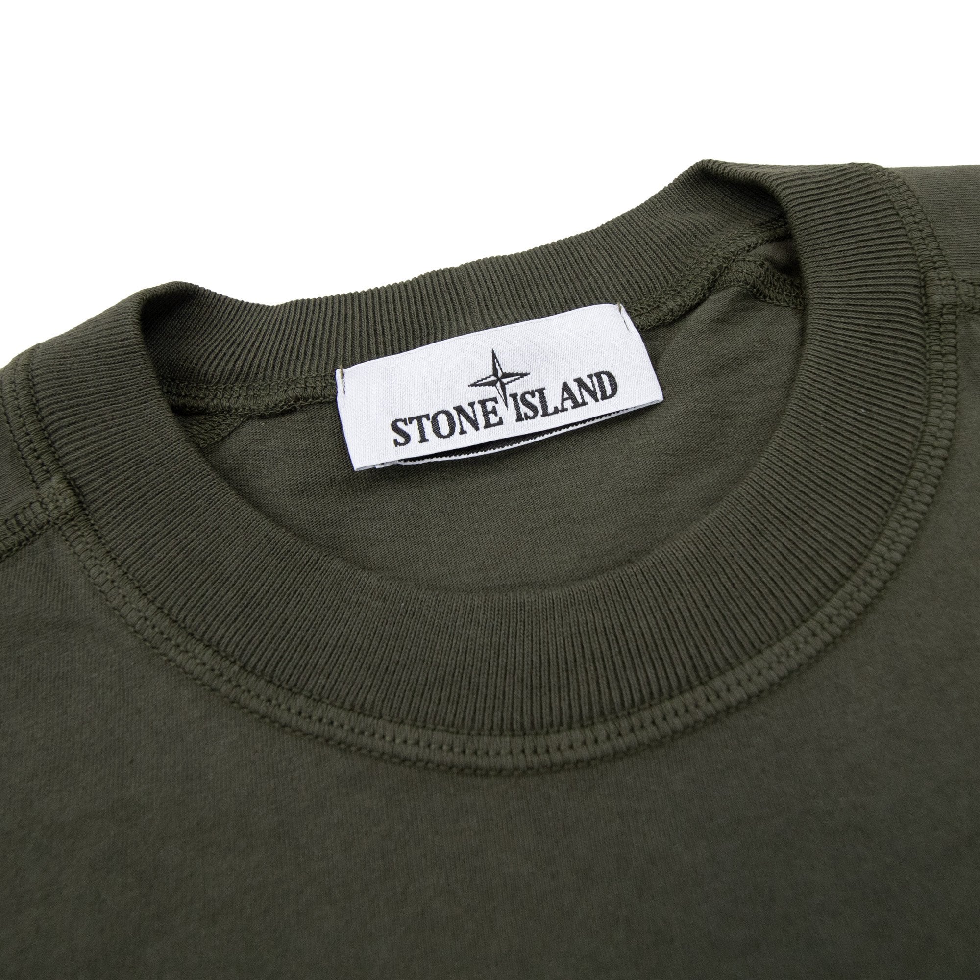 Stone Island Institutional One Print T Shirt Khaki V0054