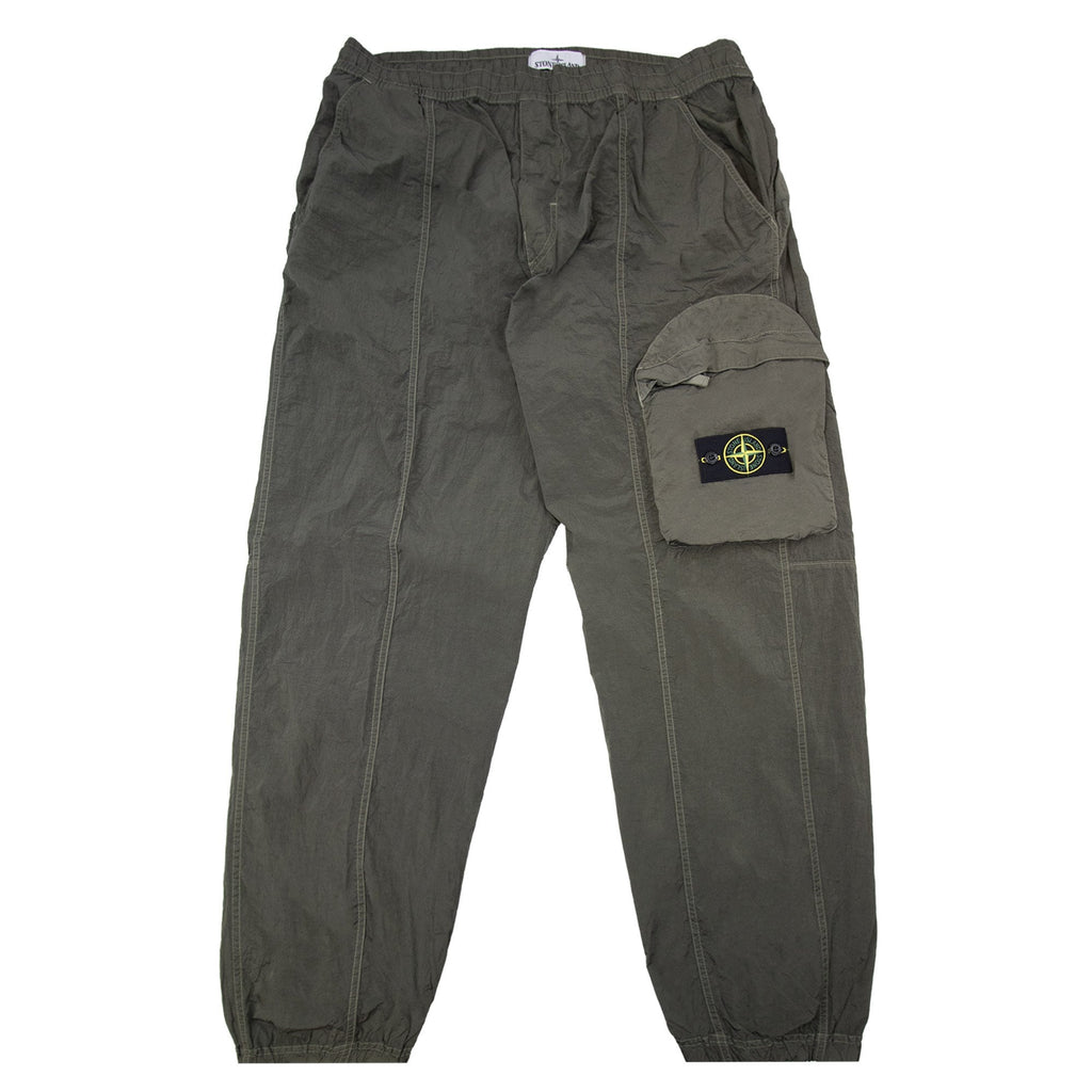 Stone Island 100006 Nylon Metal Econyle Cargo Pants Khaki V0054