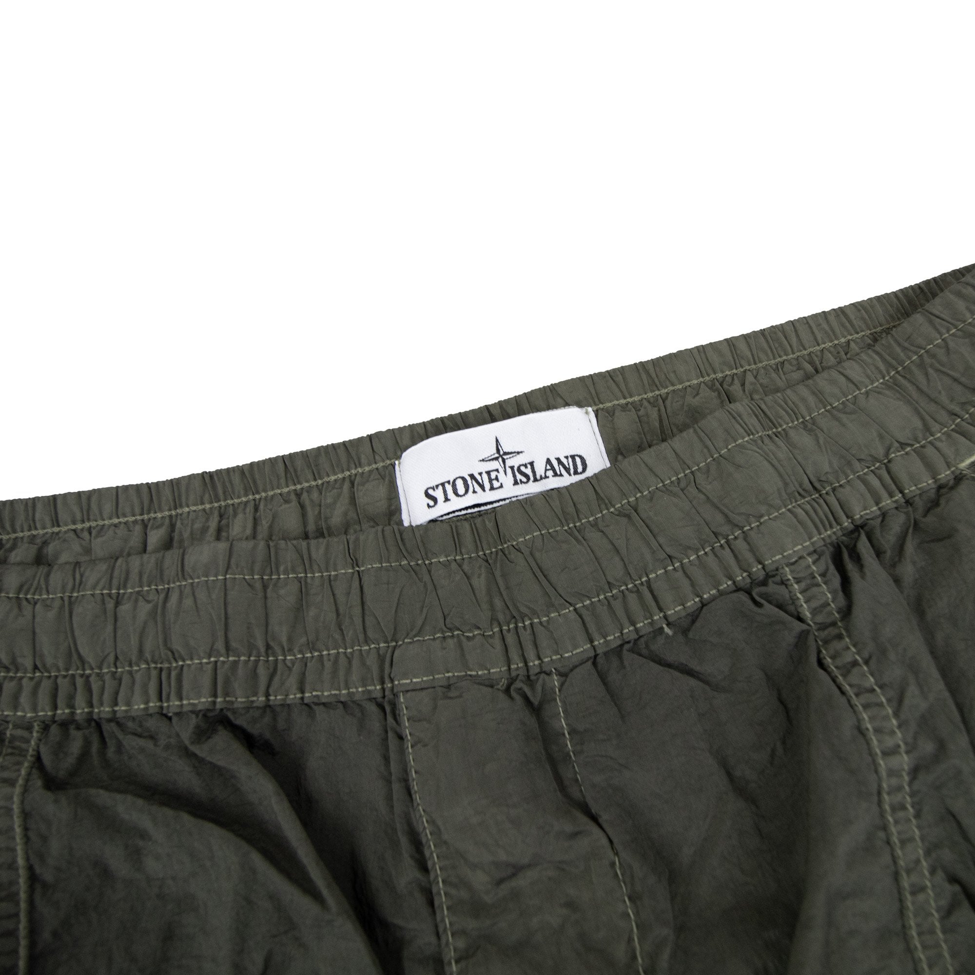 Stone Island 100006 Nylon Metal Econyle Cargo Pants Khaki V0054