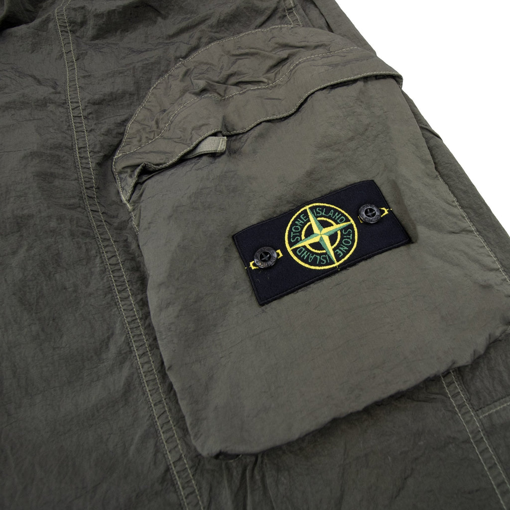Stone Island 100006 Nylon Metal Econyle Cargo Pants Khaki V0054