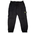 Stone Island 3100031 Supima Twill Stretch Cargo Trouser Black V0029