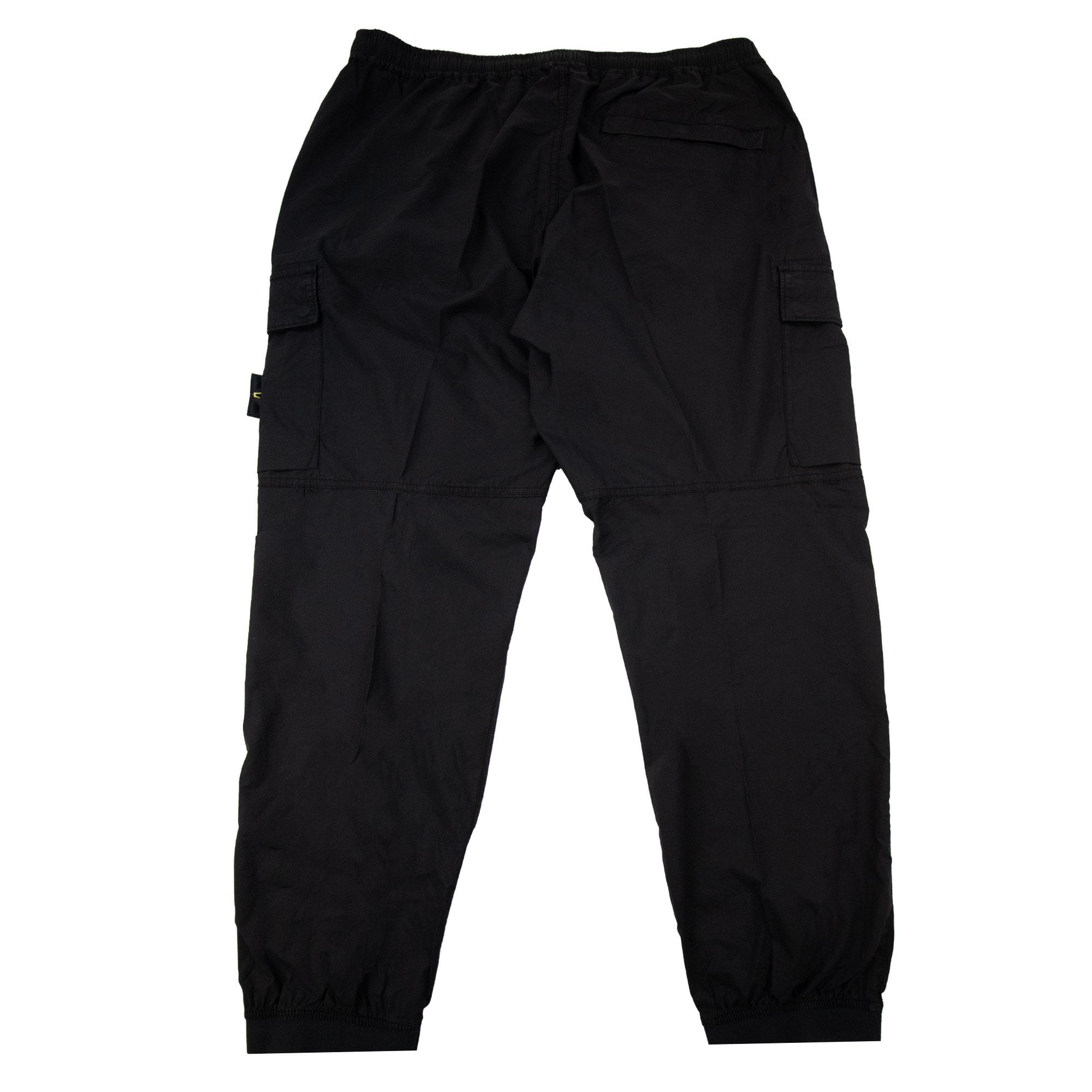 Stone Island 3100031 Supima Twill Stretch Cargo Trouser Black V0029