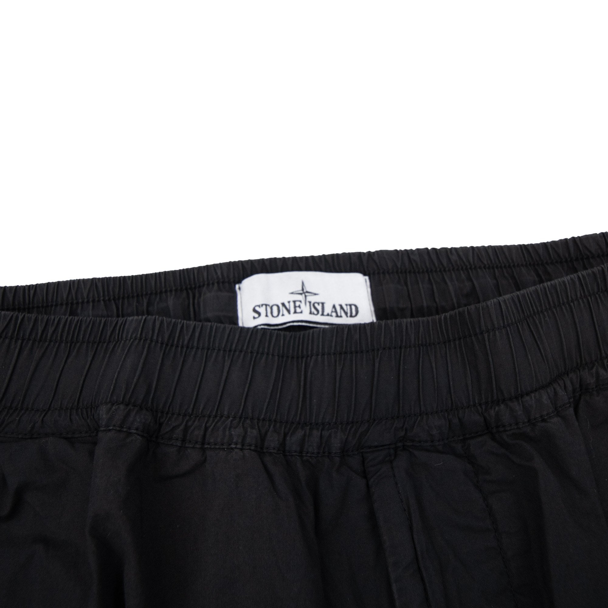 Stone Island 3100031 Supima Twill Stretch Cargo Trouser Black V0029
