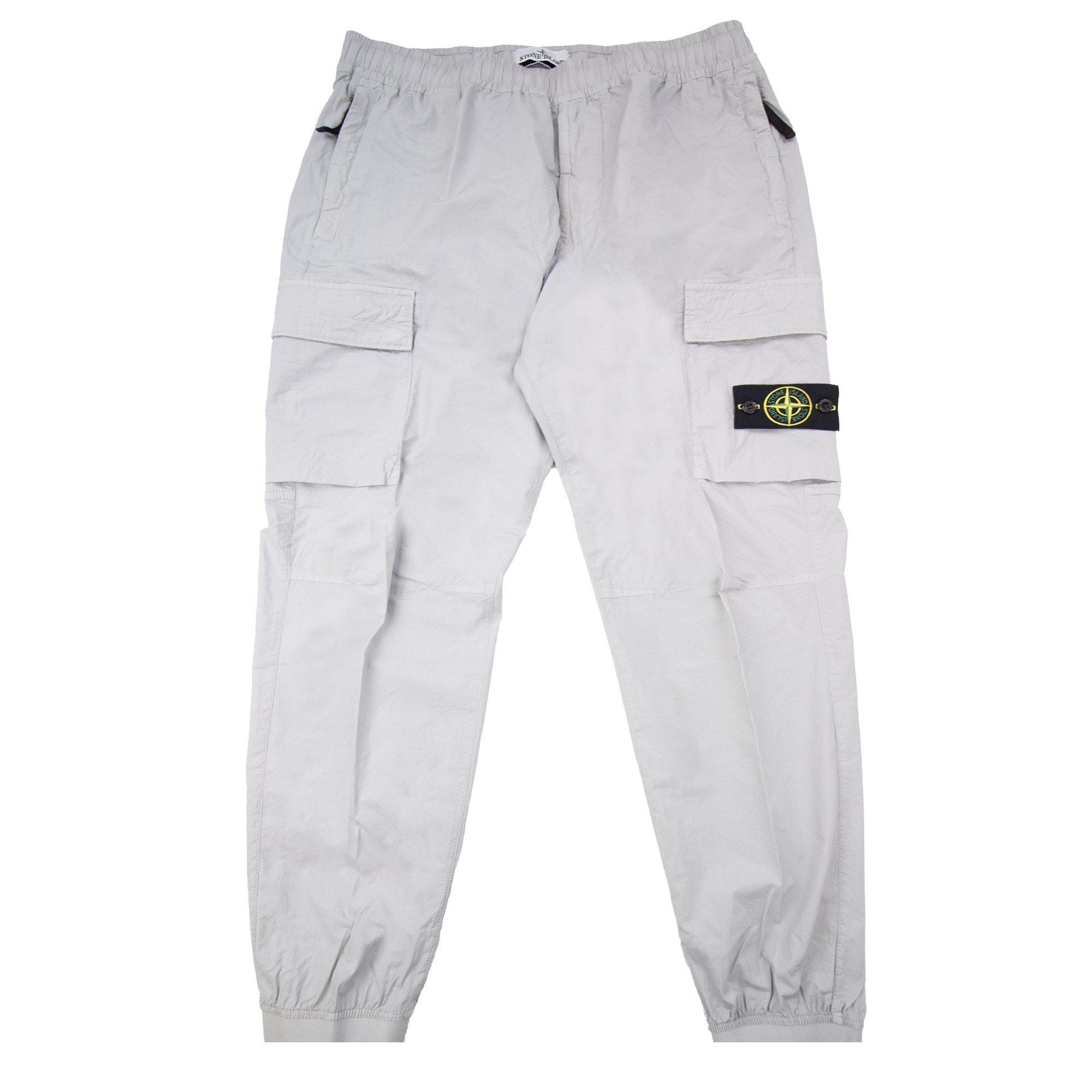 Stone Island 3100031 Supima Twill Stretch Cargo Trouser Pearl Grey V0061