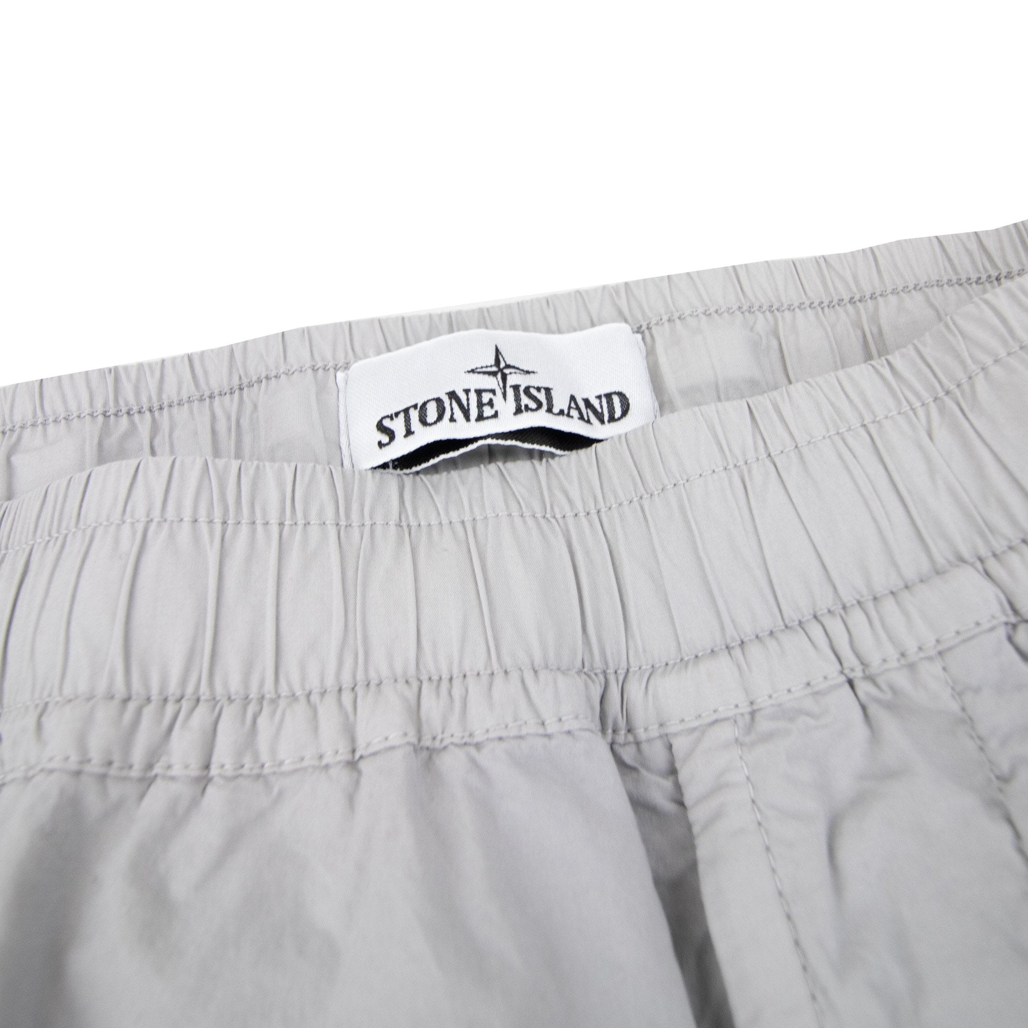 Stone Island 3100031 Supima Twill Stretch Cargo Trouser Pearl Grey V0061