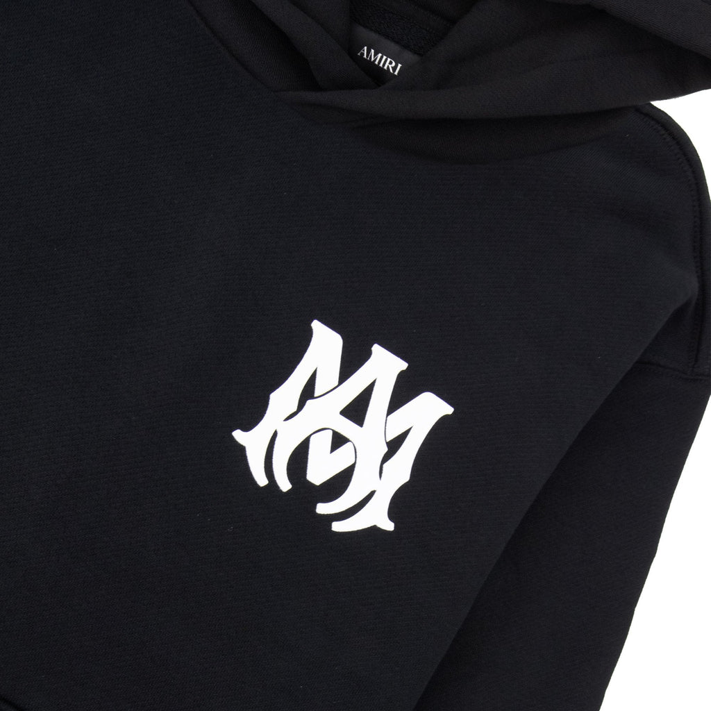 Amiri Ma Core Logo Hoodied Sweatshirt Black 001