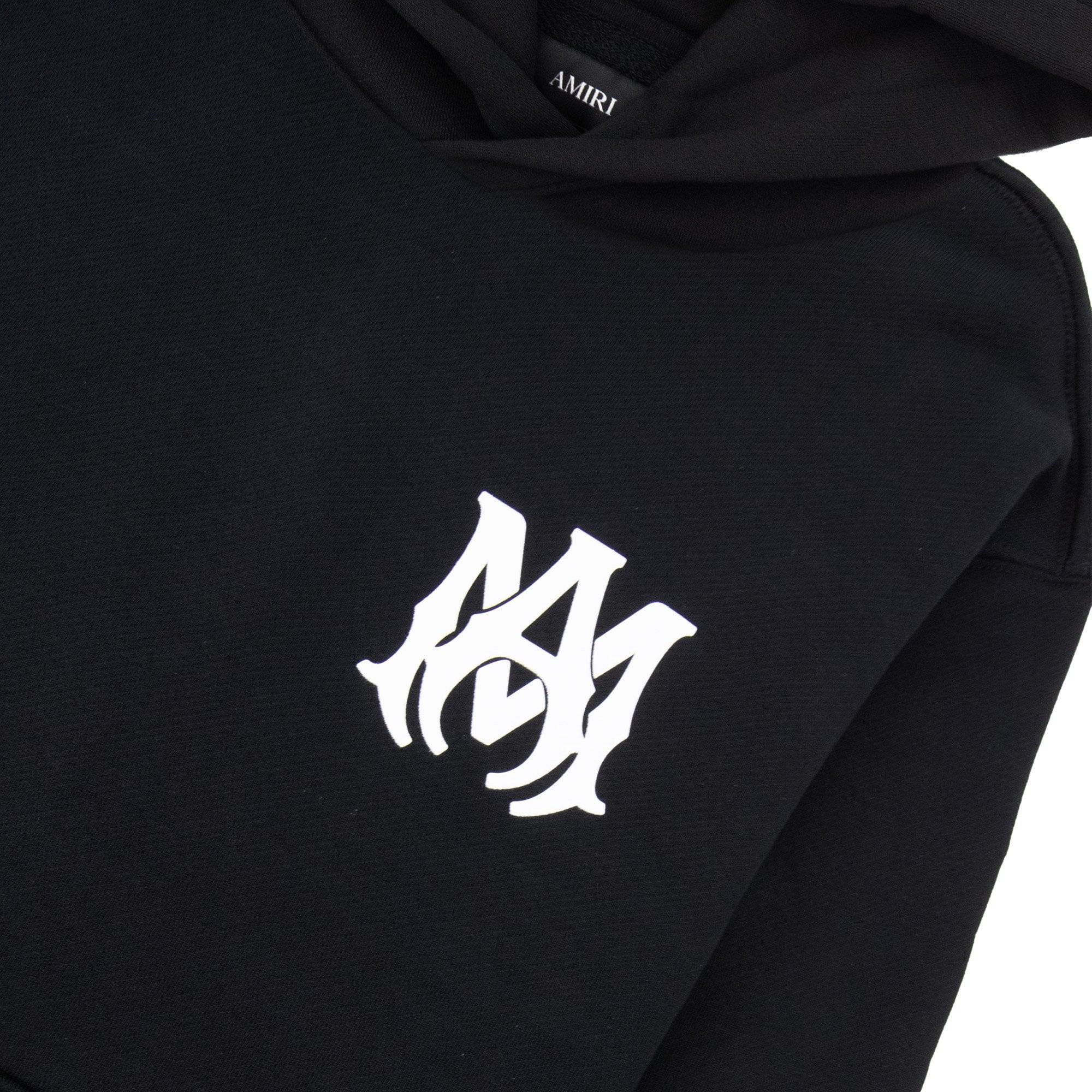 Amiri Ma Core Logo Hoodied Sweatshirt Black 001