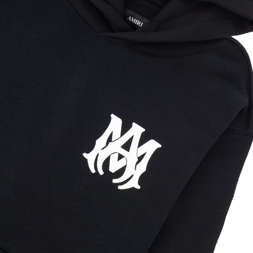 Amiri Ma Core Logo Hoodied Sweatshirt Black 001