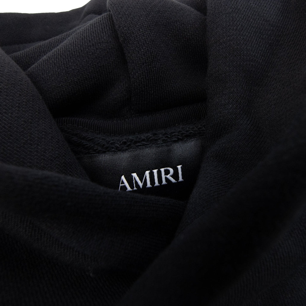 Amiri Ma Core Logo Hoodied Sweatshirt Black 001