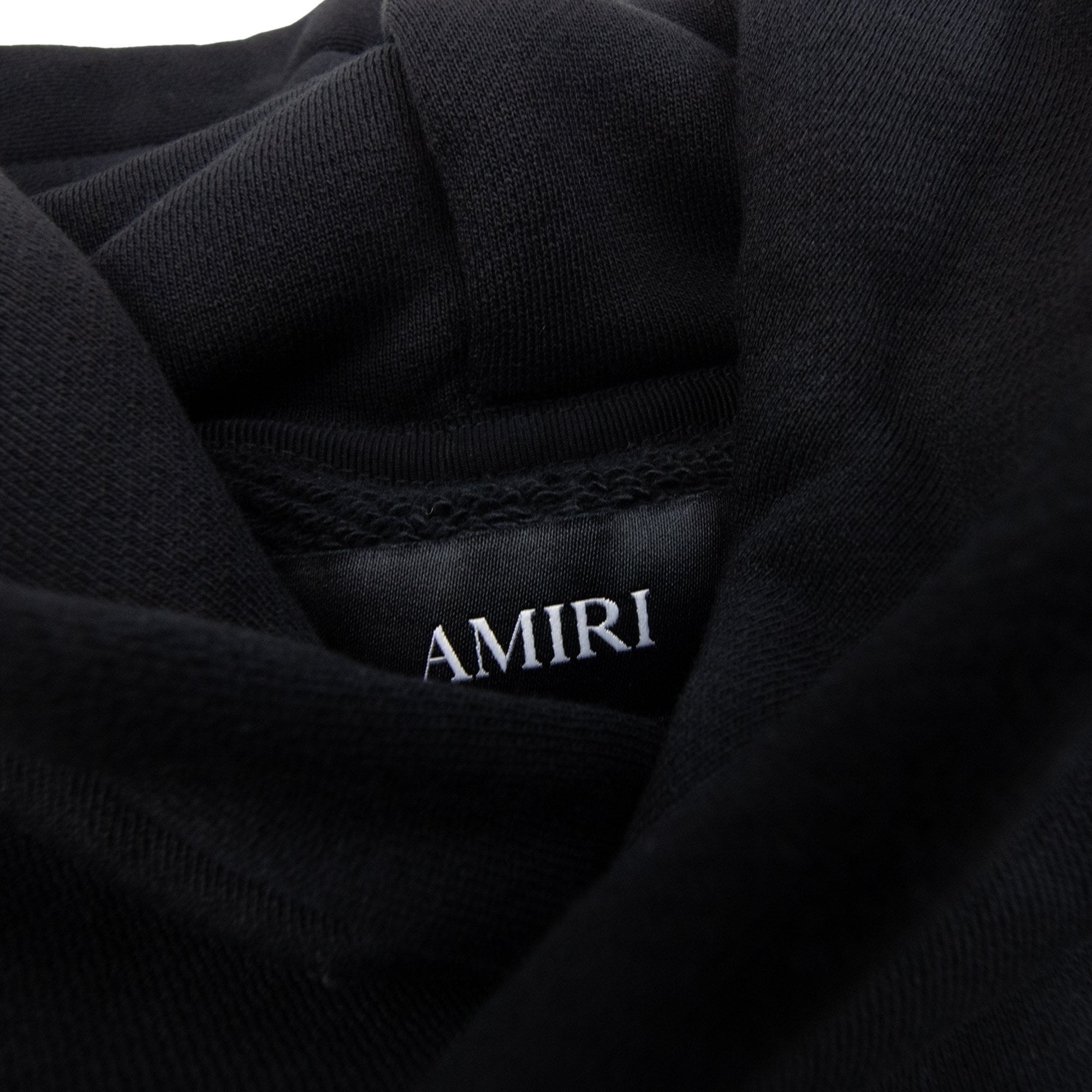 Amiri Ma Core Logo Hoodied Sweatshirt Black 001