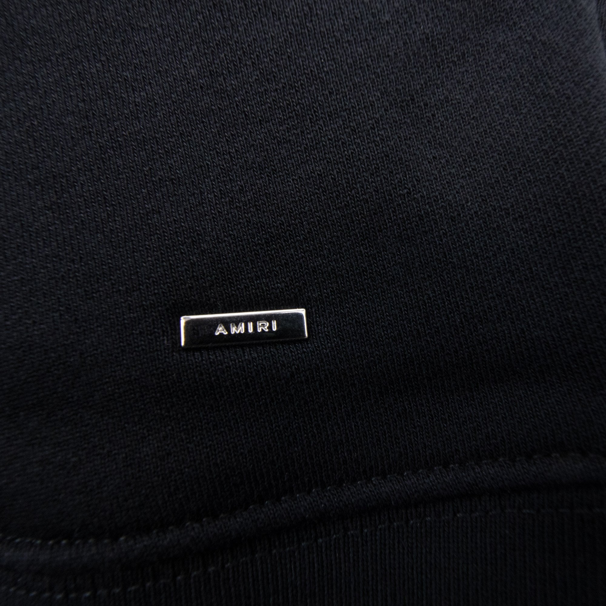 Amiri Ma Core Logo Hoodied Sweatshirt Black 001