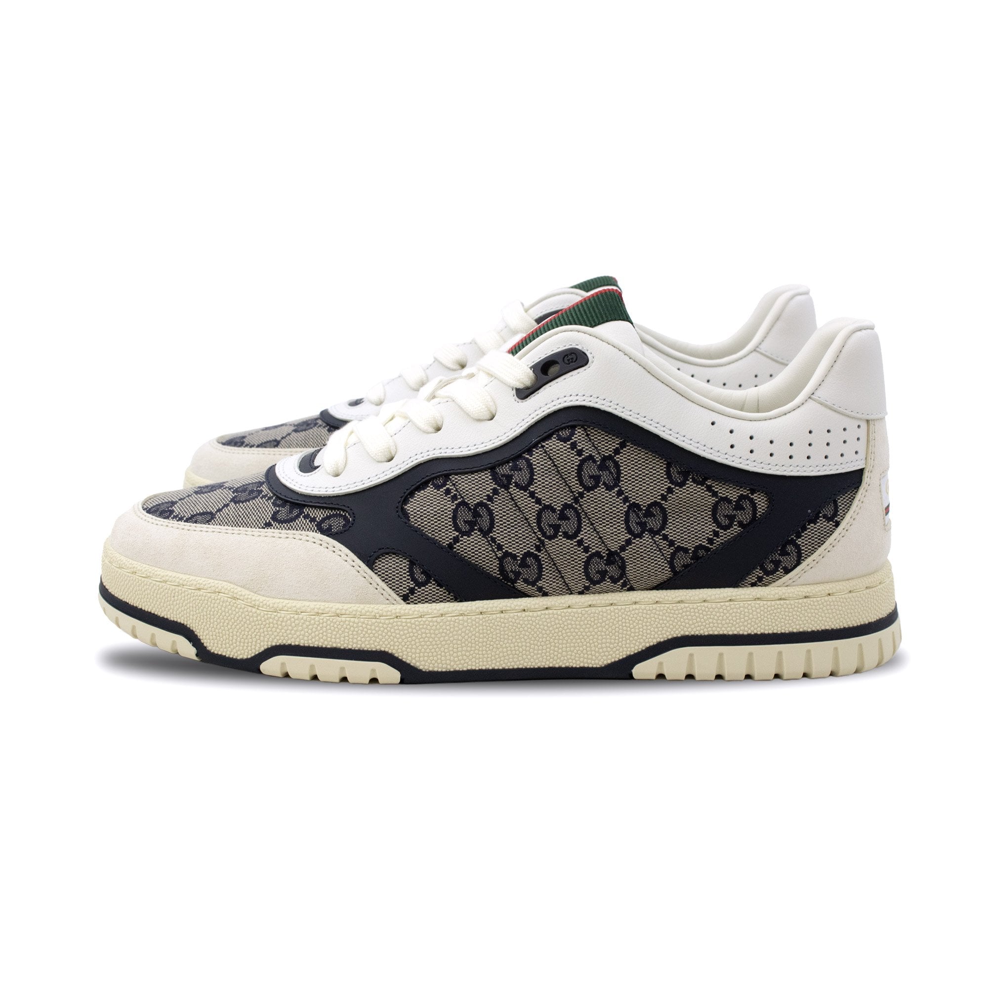 Gucci Mens Gucci Re-web Trainer Ivory 9552