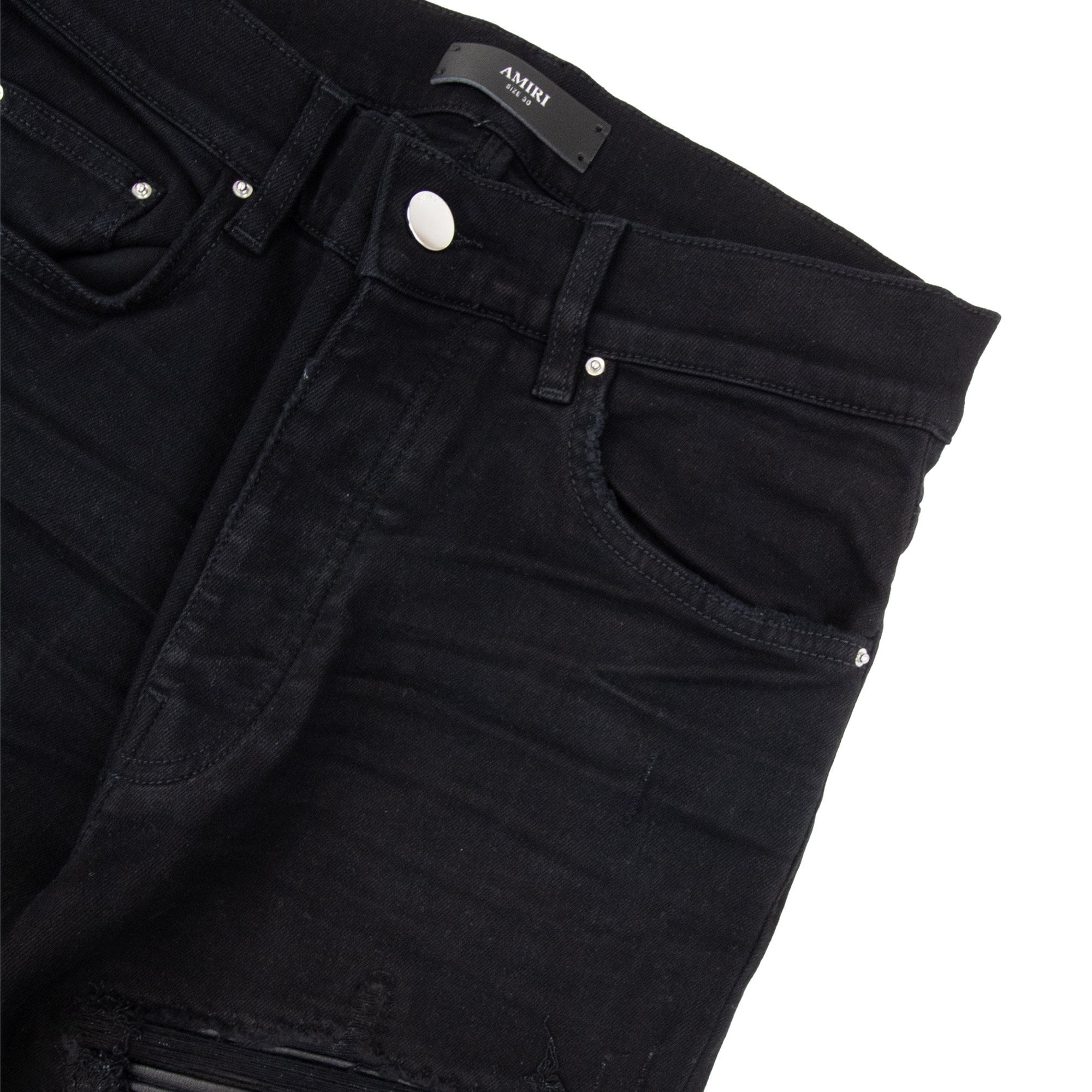 Amiri Mx1 Italian Stretch Jeans Black